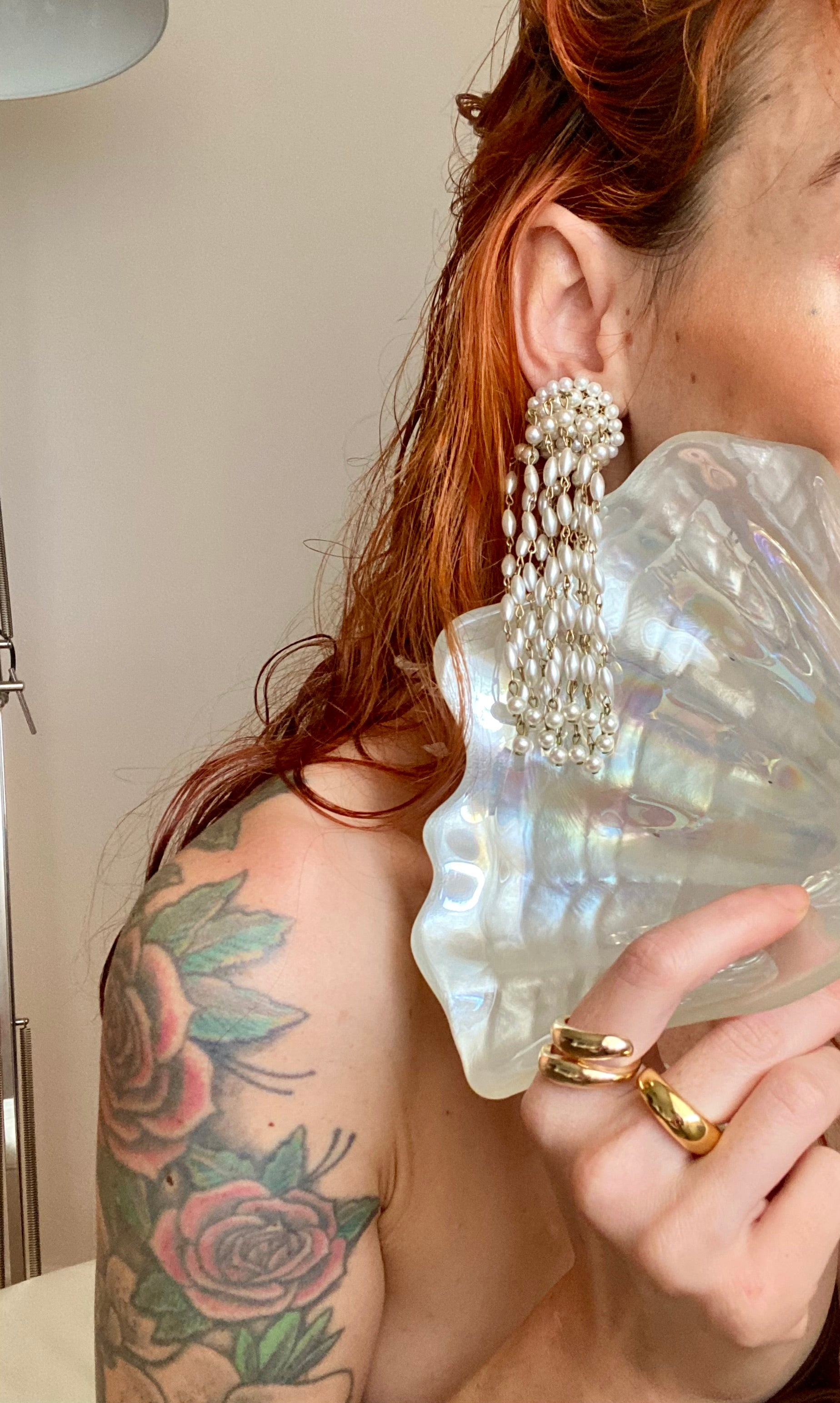 Boucles d'oreilles PERLE