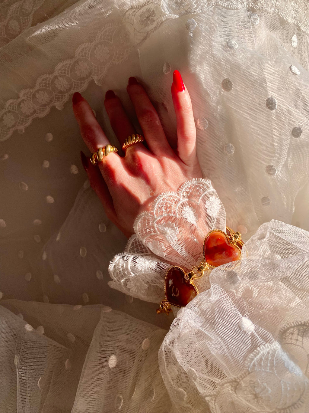 Bracciale cuori