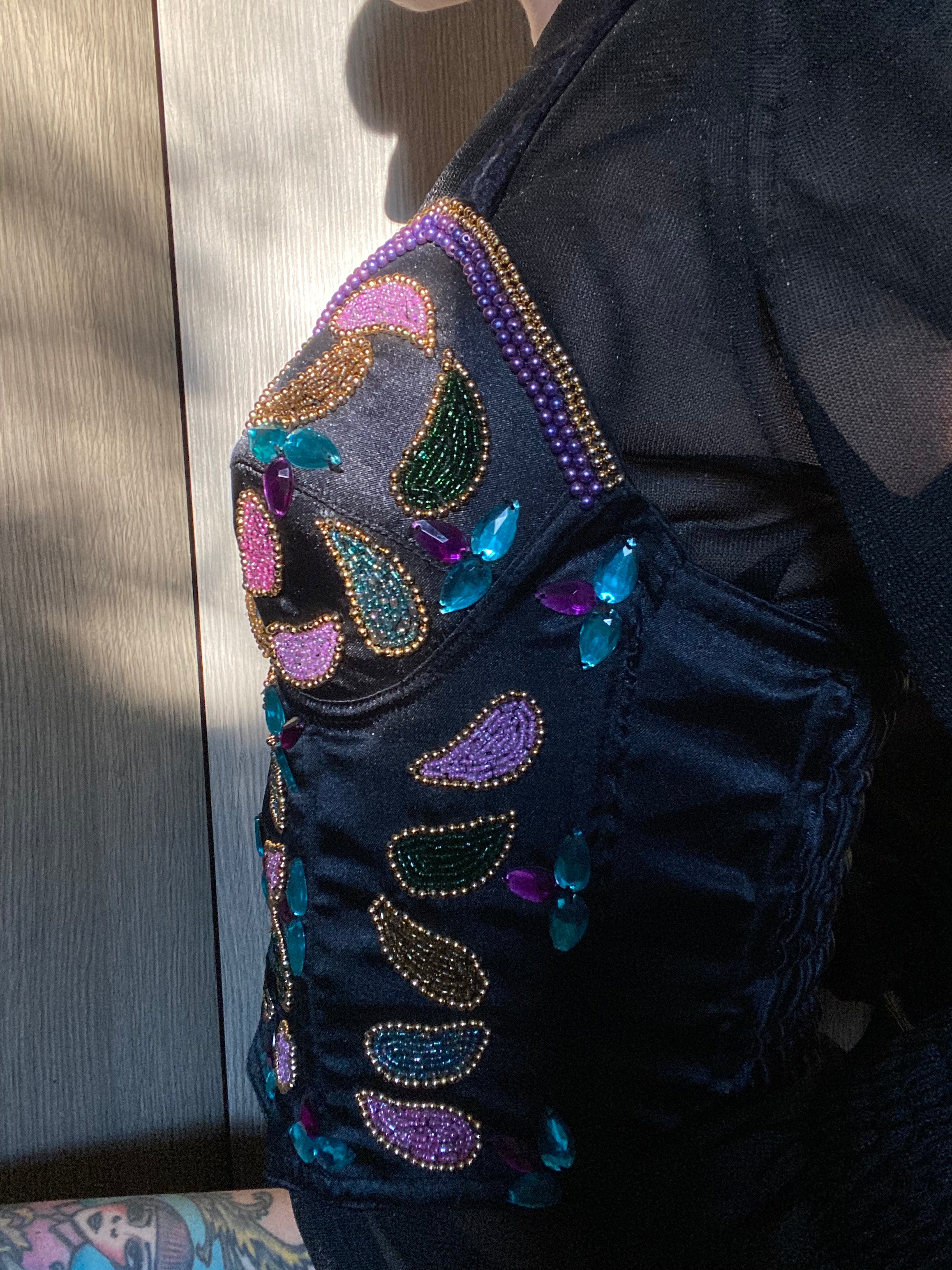 Corset balle avec pierres