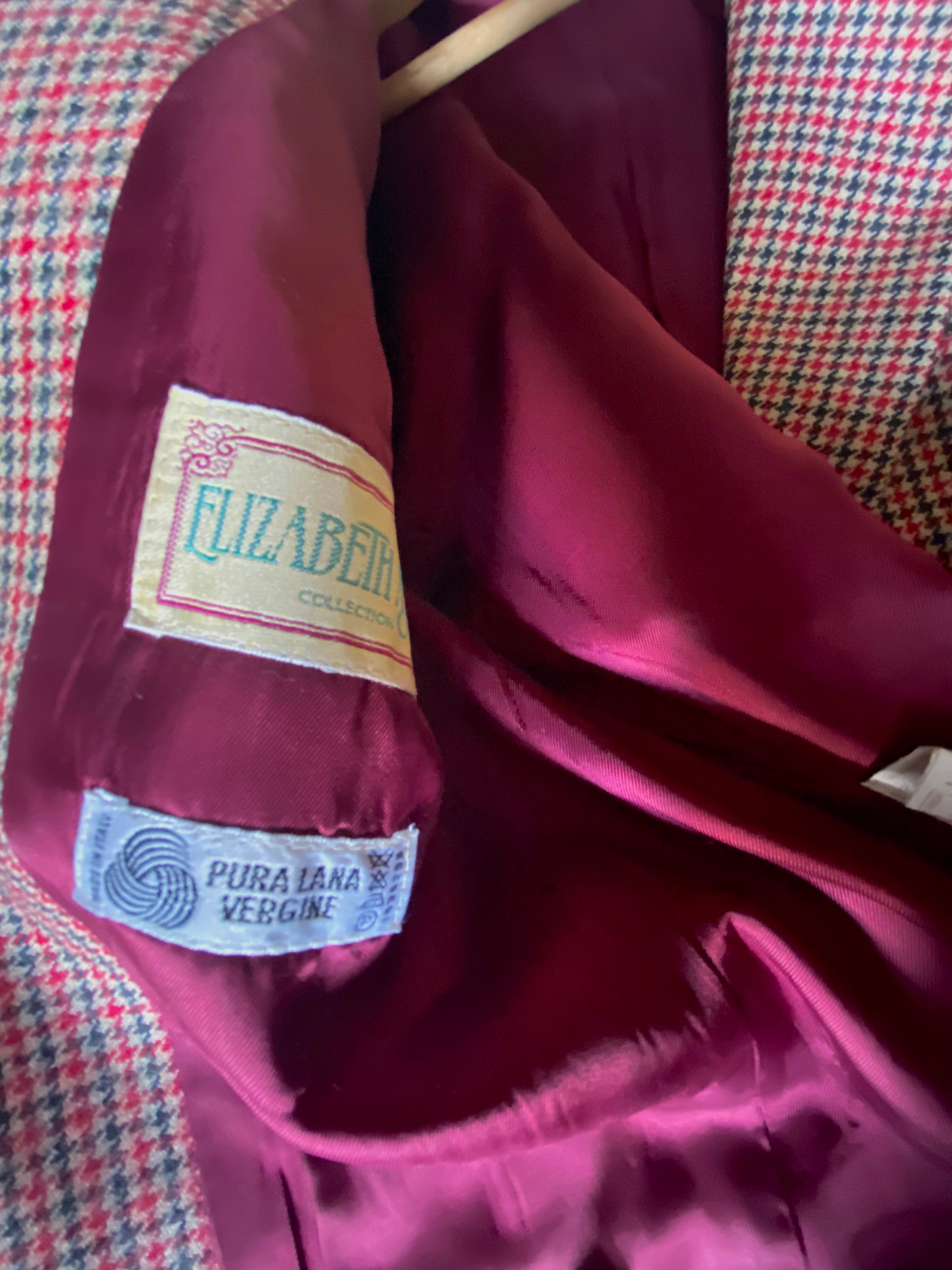 Blazer pied de poule