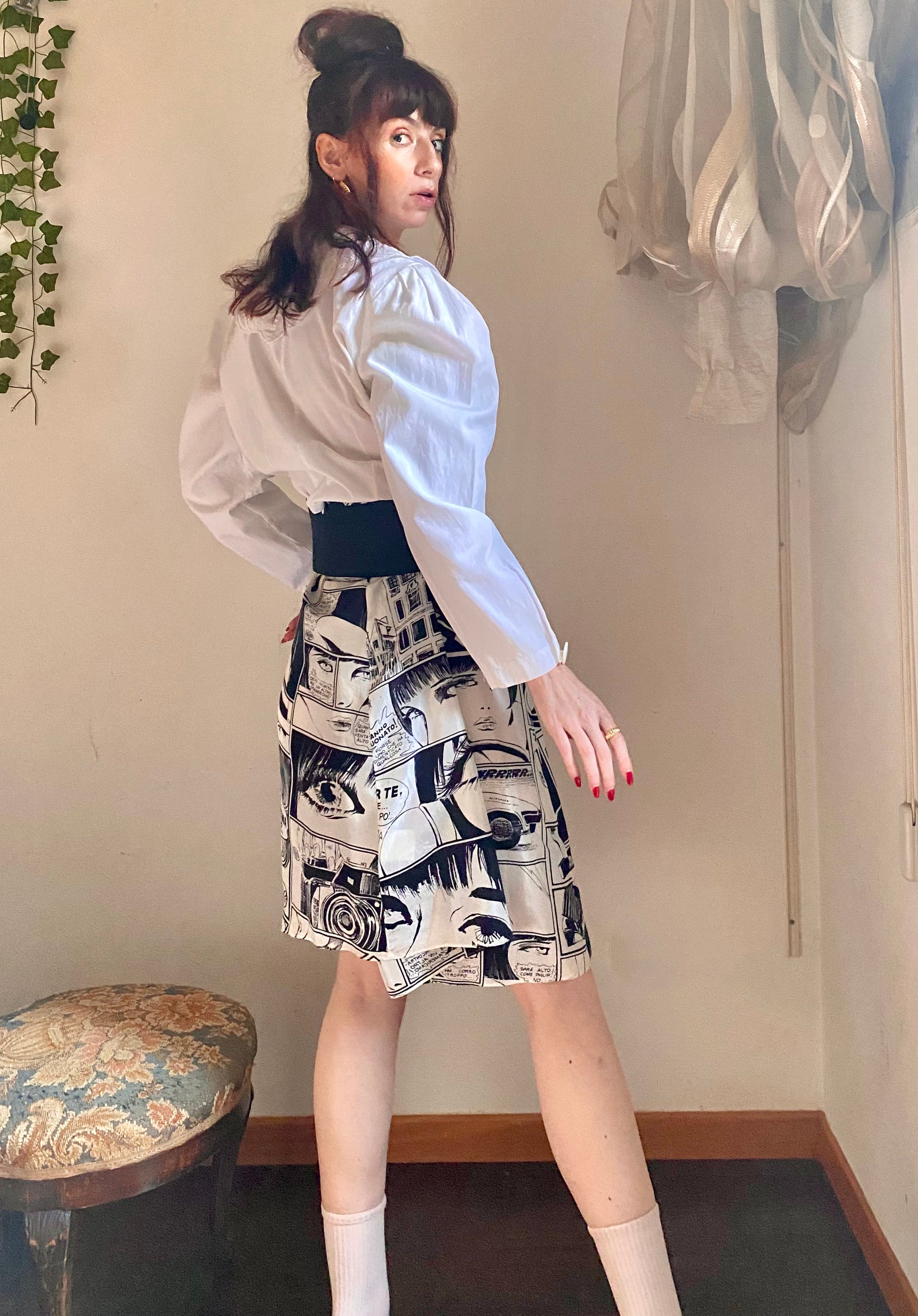 Gonna midi Valentina Guido Crepax by Iceberg