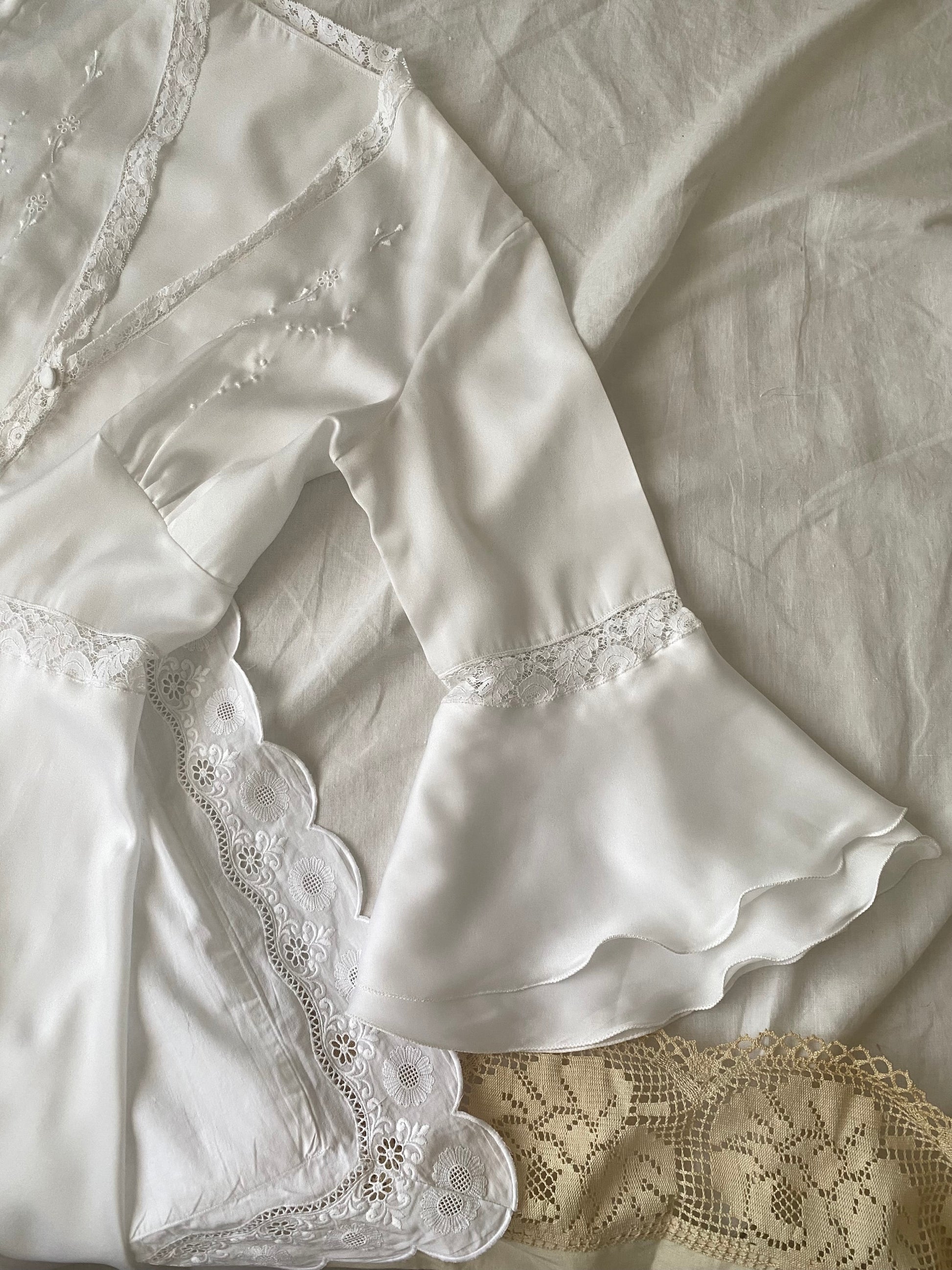 Set sottoveste e vestaglia anni ‘70s