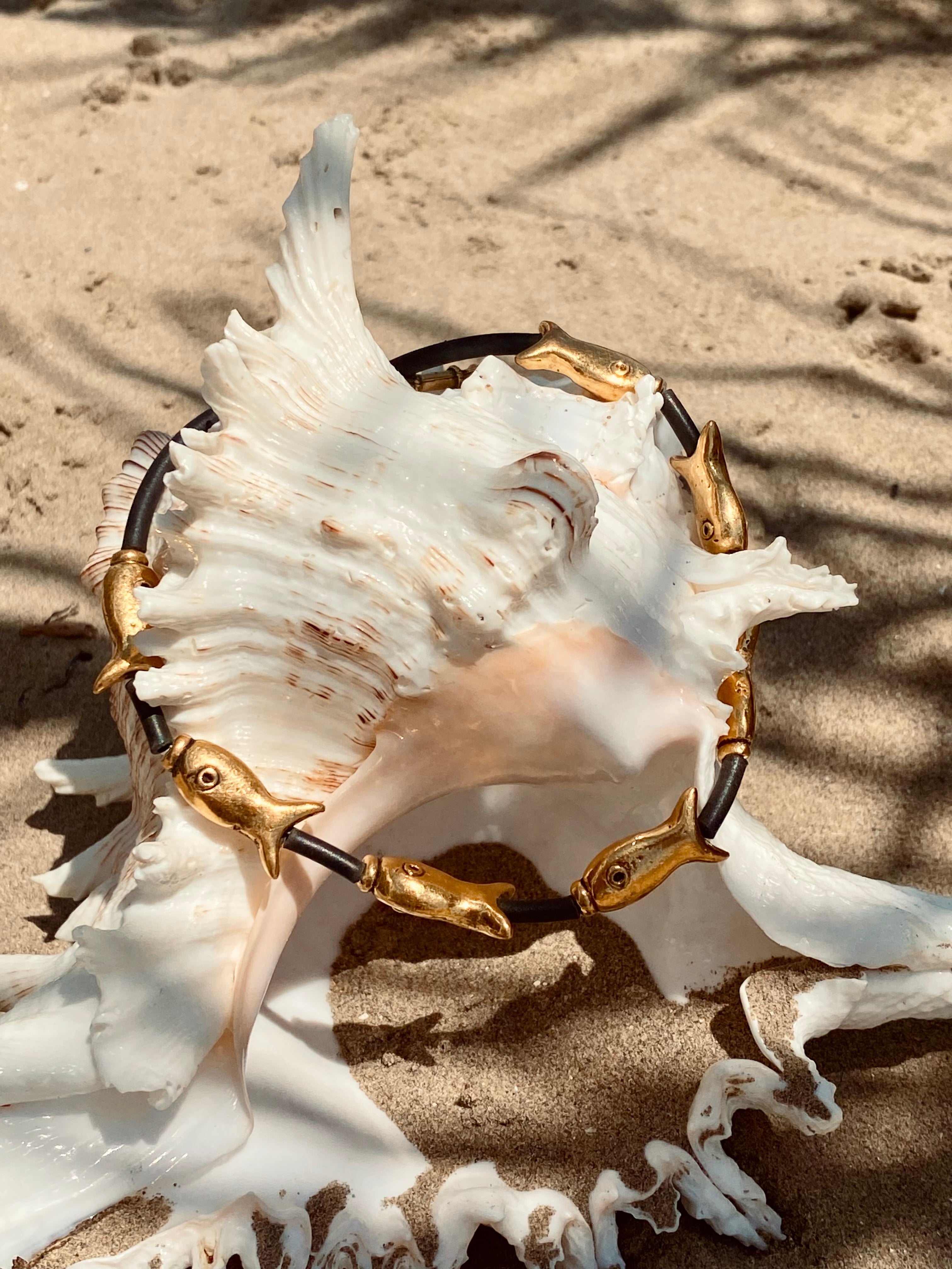 LAGUNA Collana girocollo con pesciolini