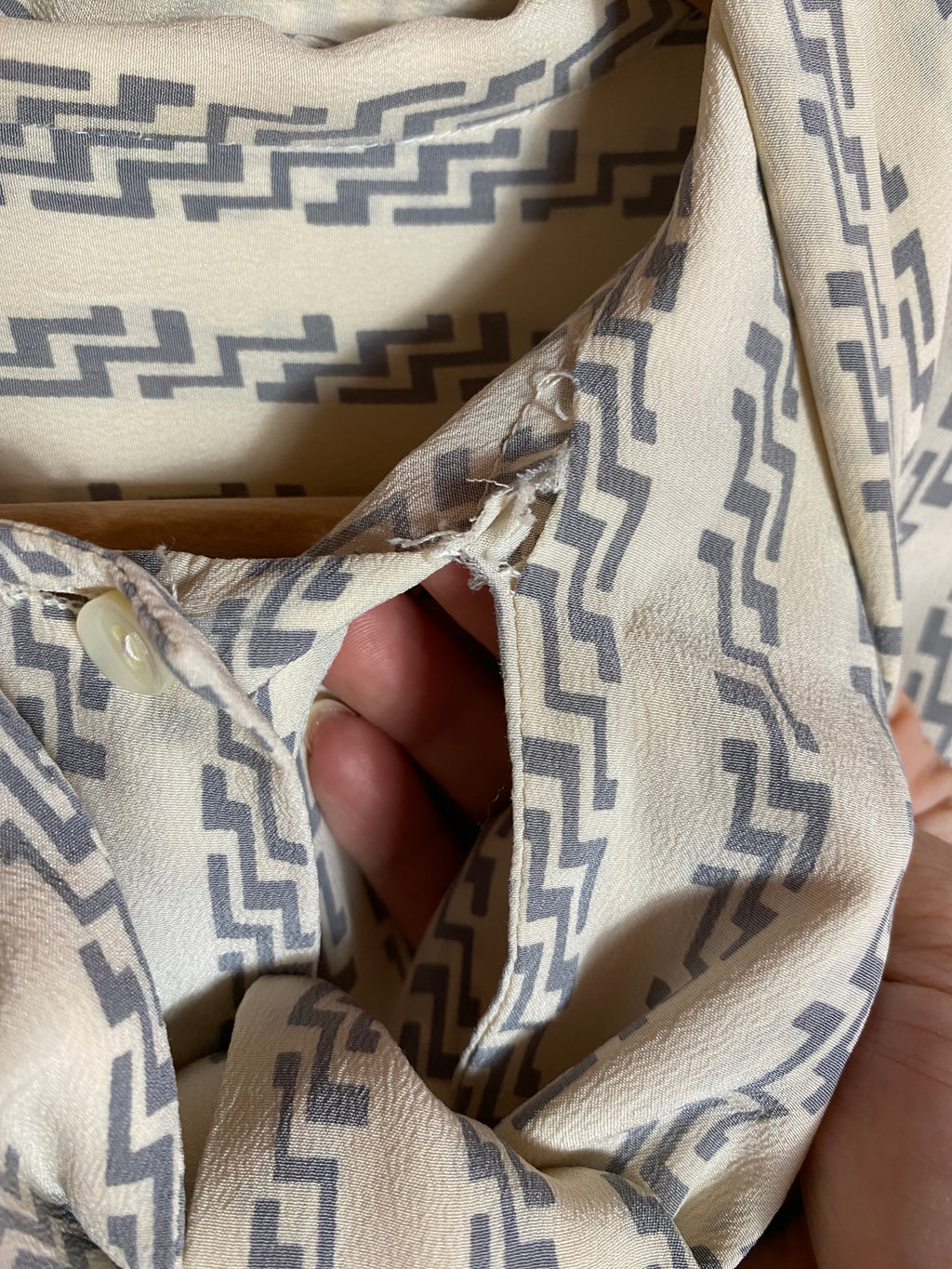 Camicia jabot sartoriale anni settanta