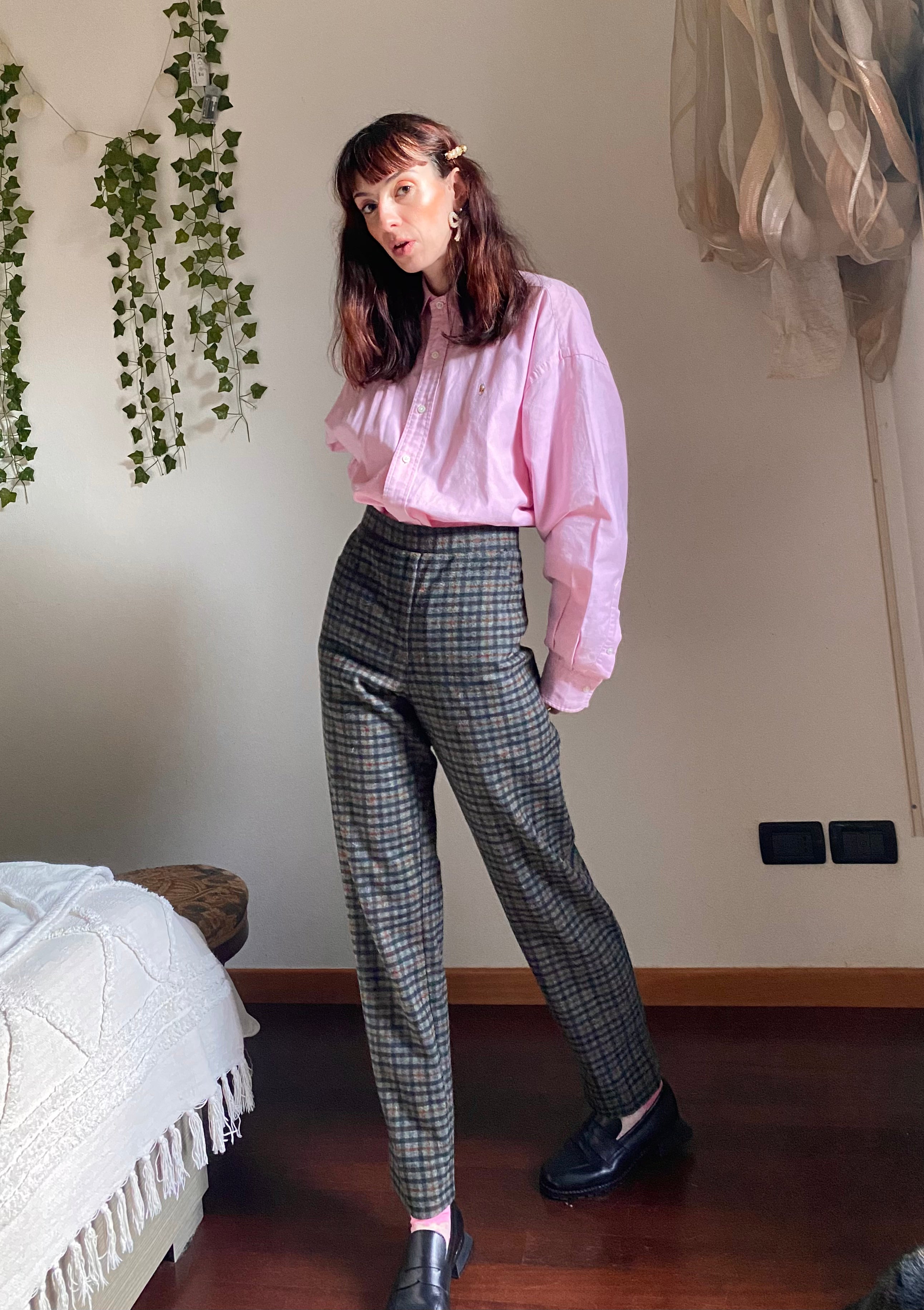 Carla Ferroni Pantalon Vichy