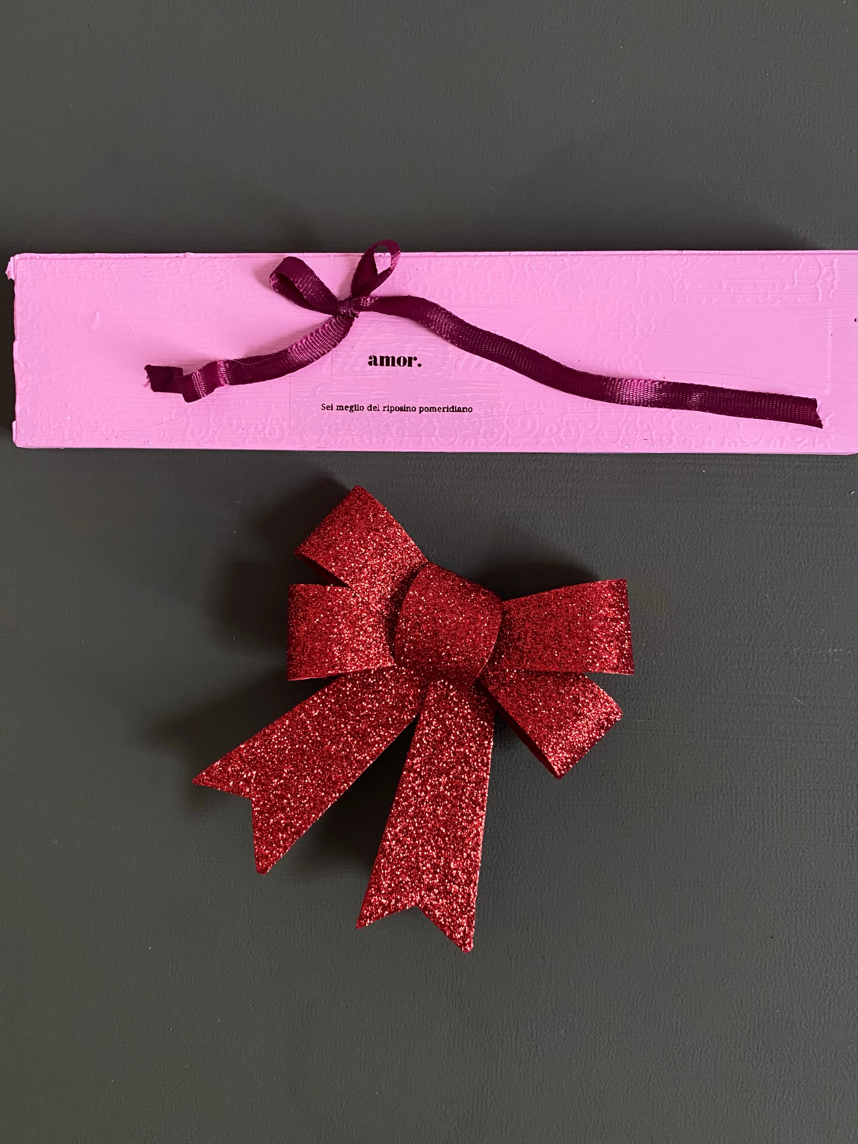 AMOR box incenso rosa