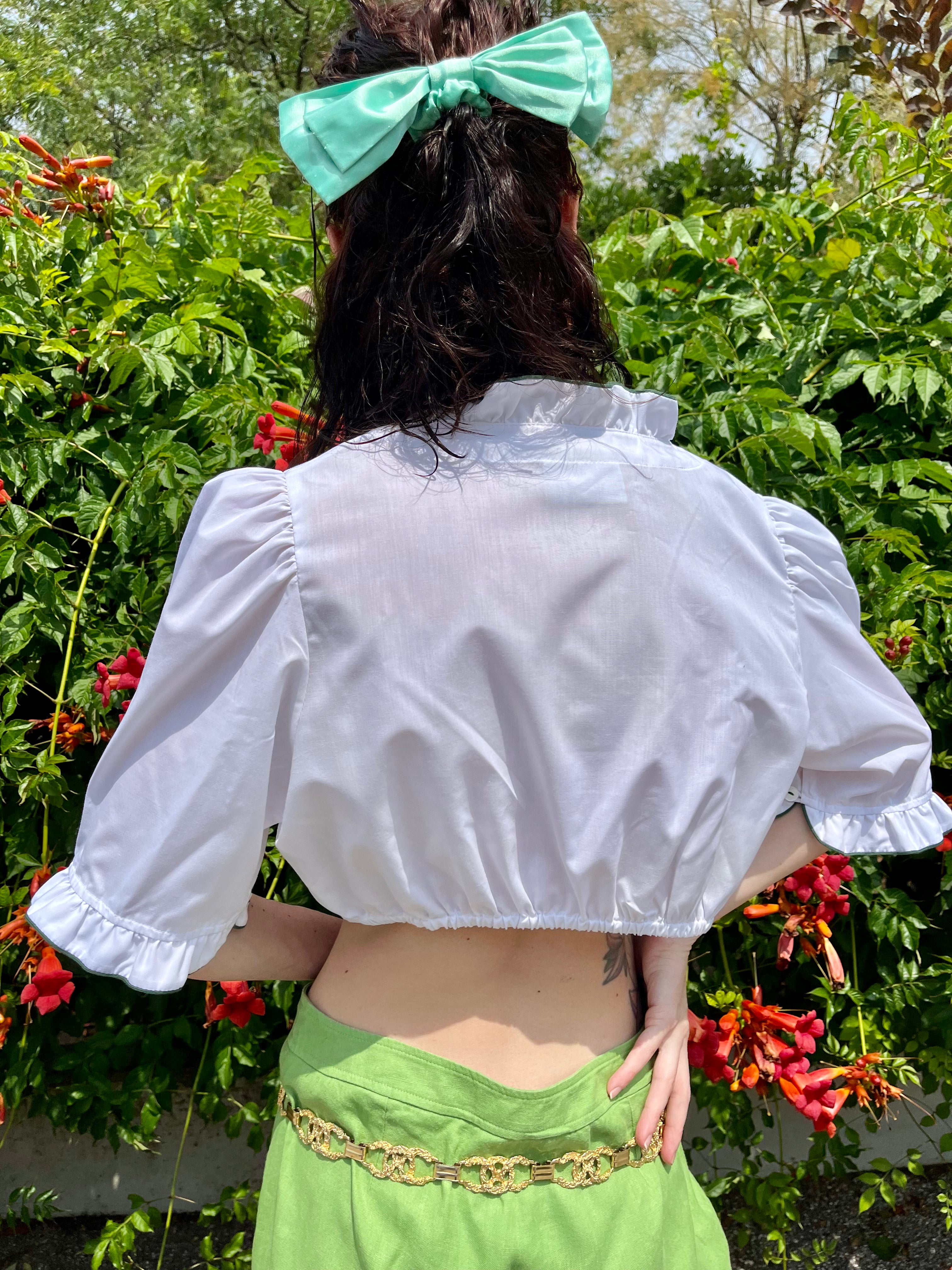 Haut tyrolien en coton