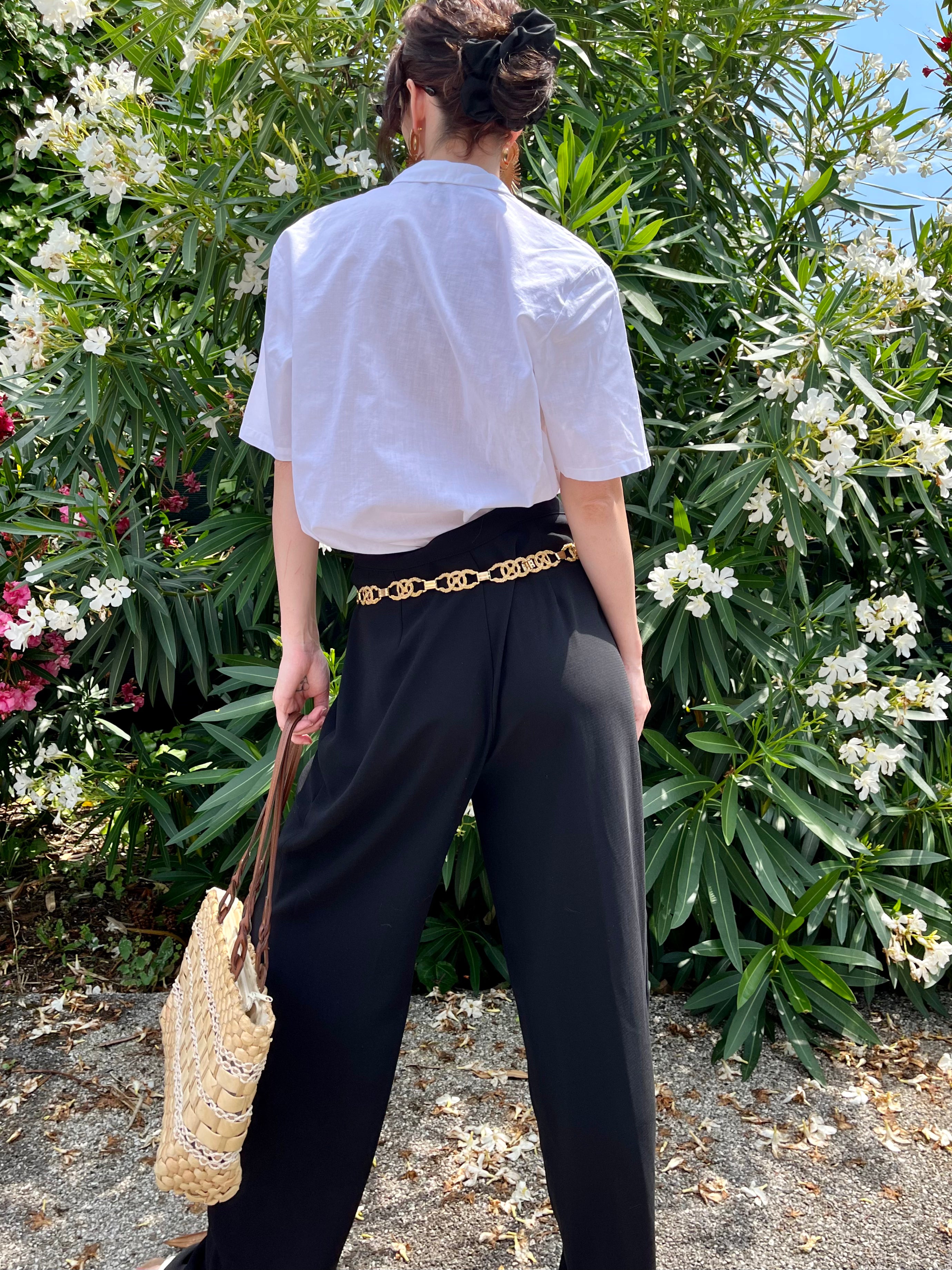 Pura camicia in pizzo San Gallo