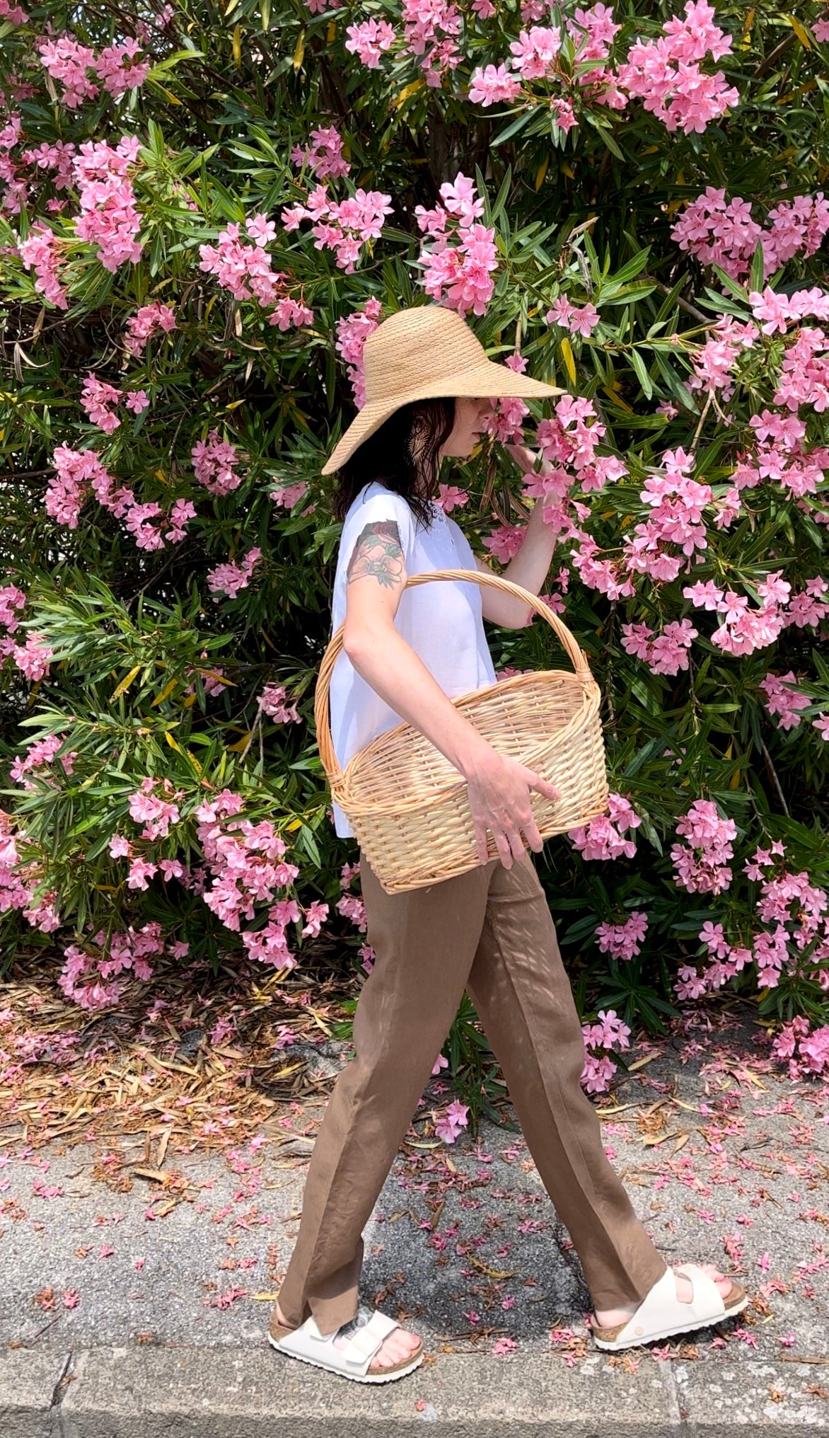 Pantalon en lin Terra