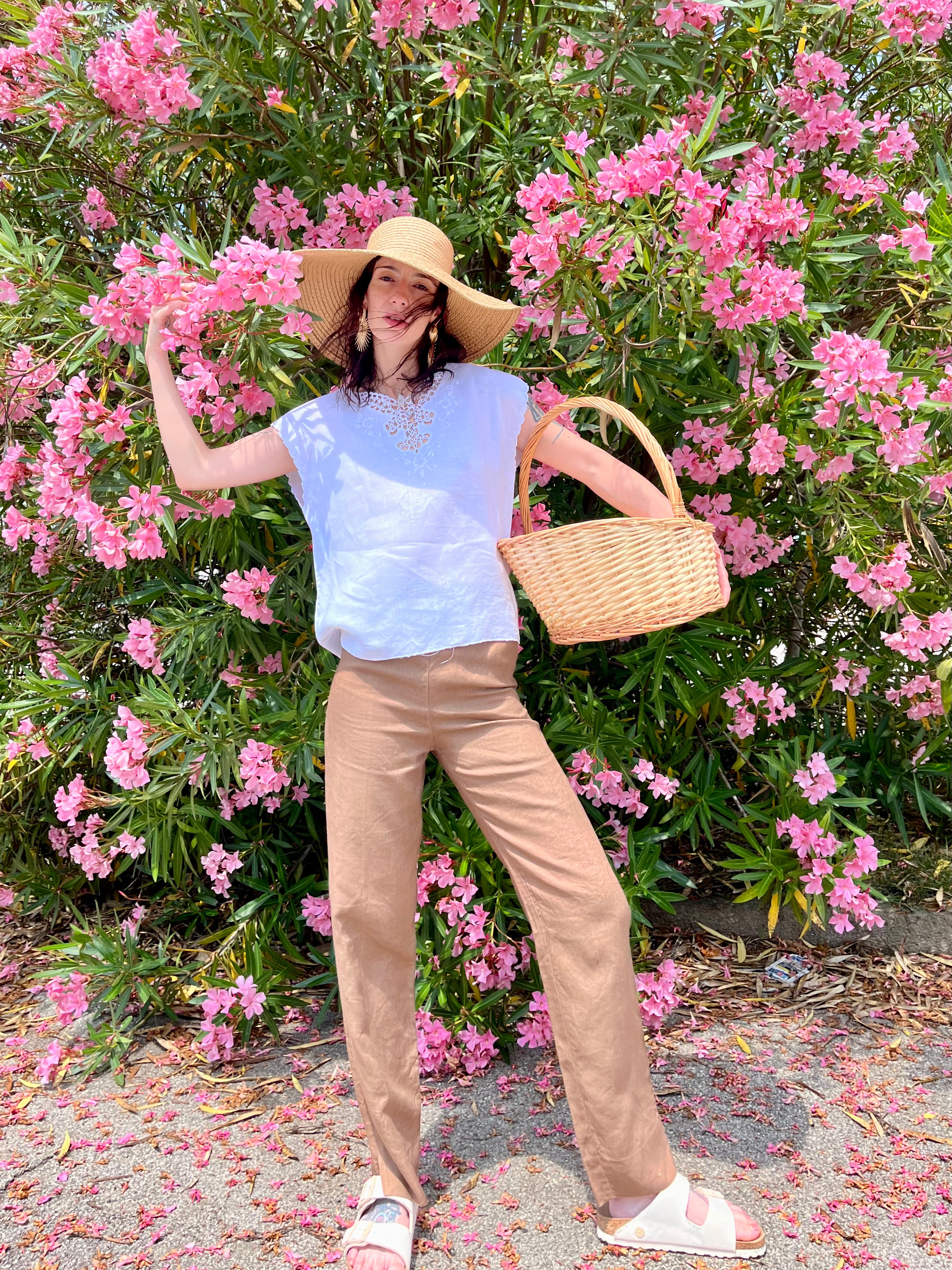 Pantalon en lin Terra