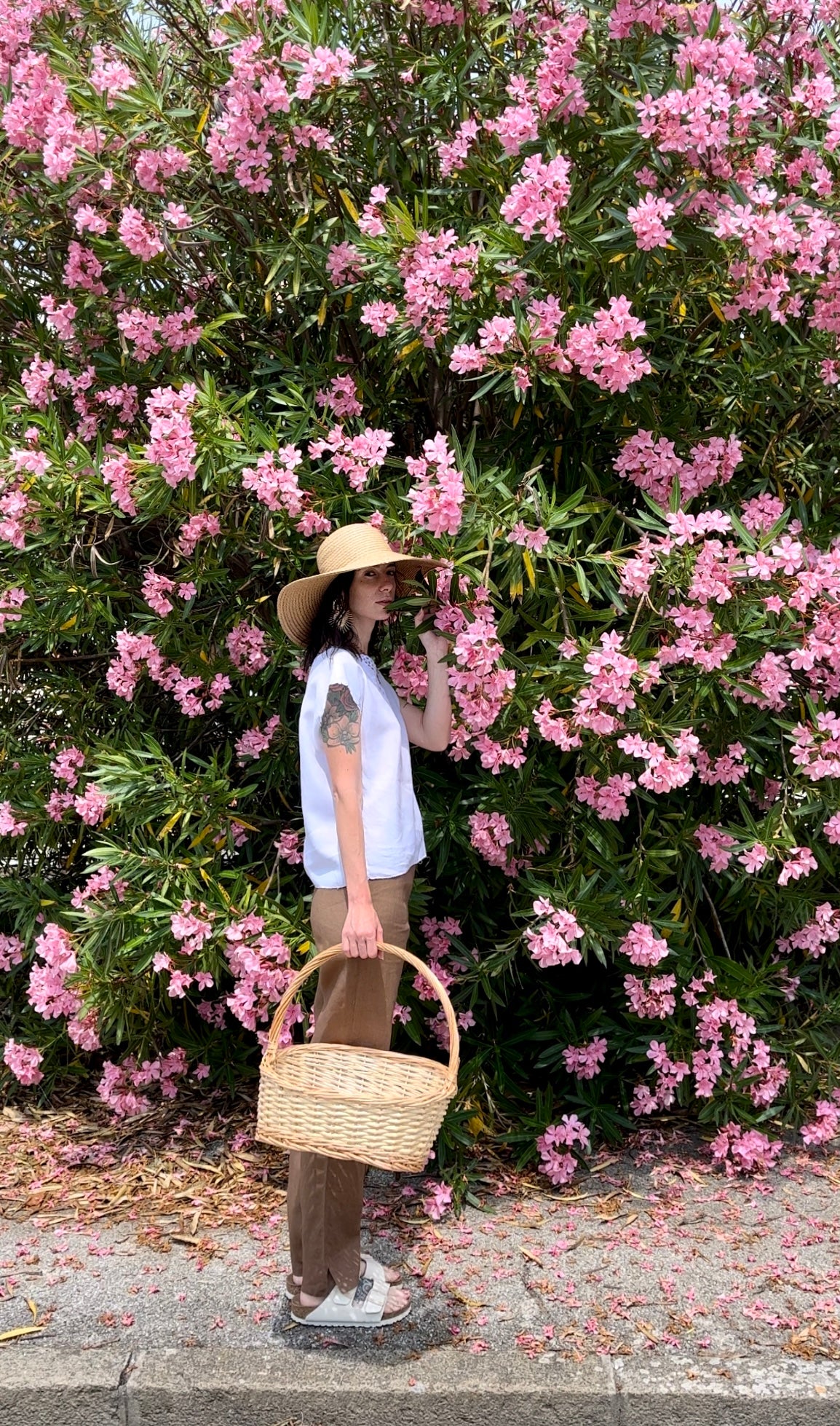 Pantalon en lin Terra