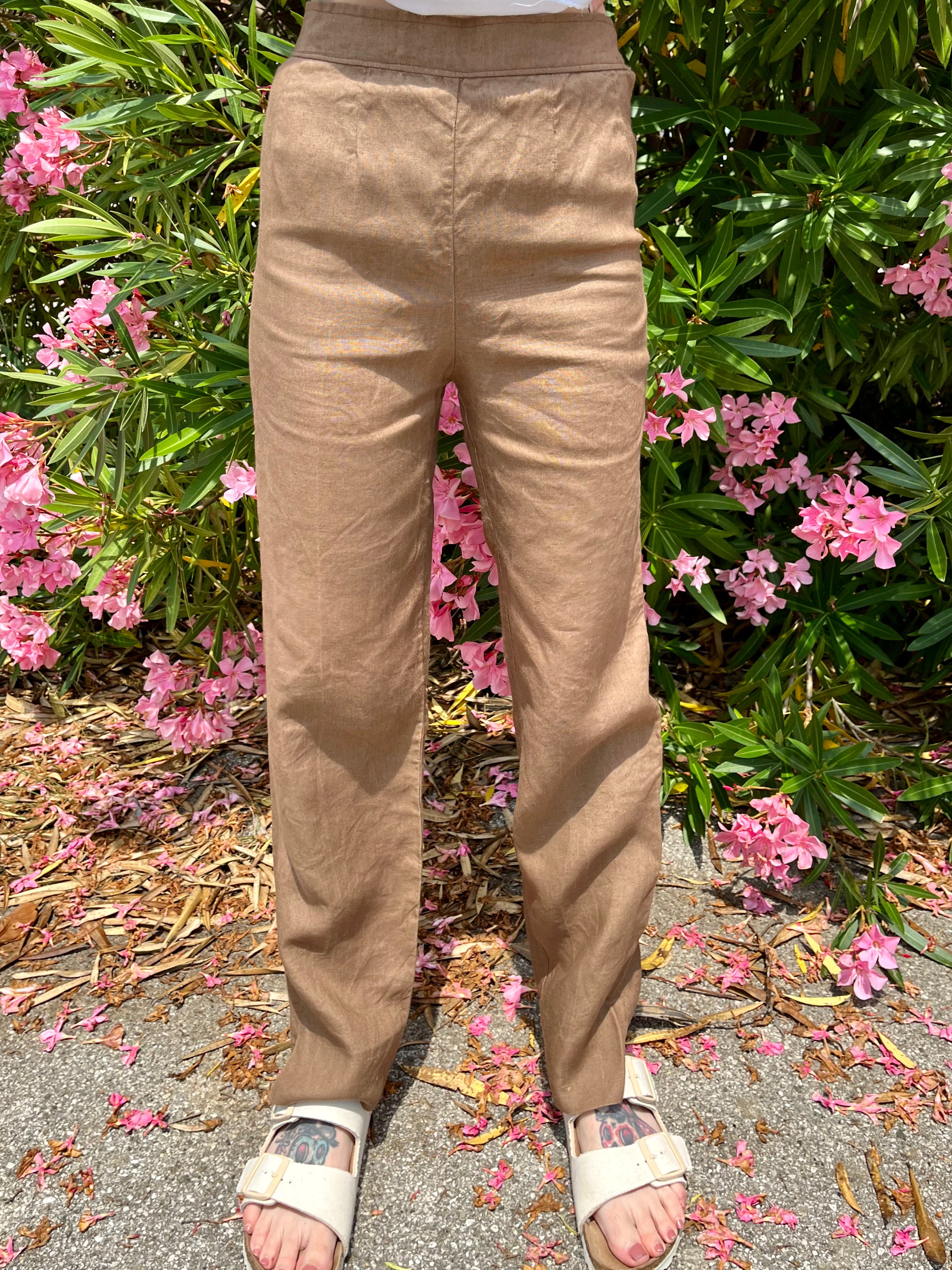 Pantalon en lin Terra