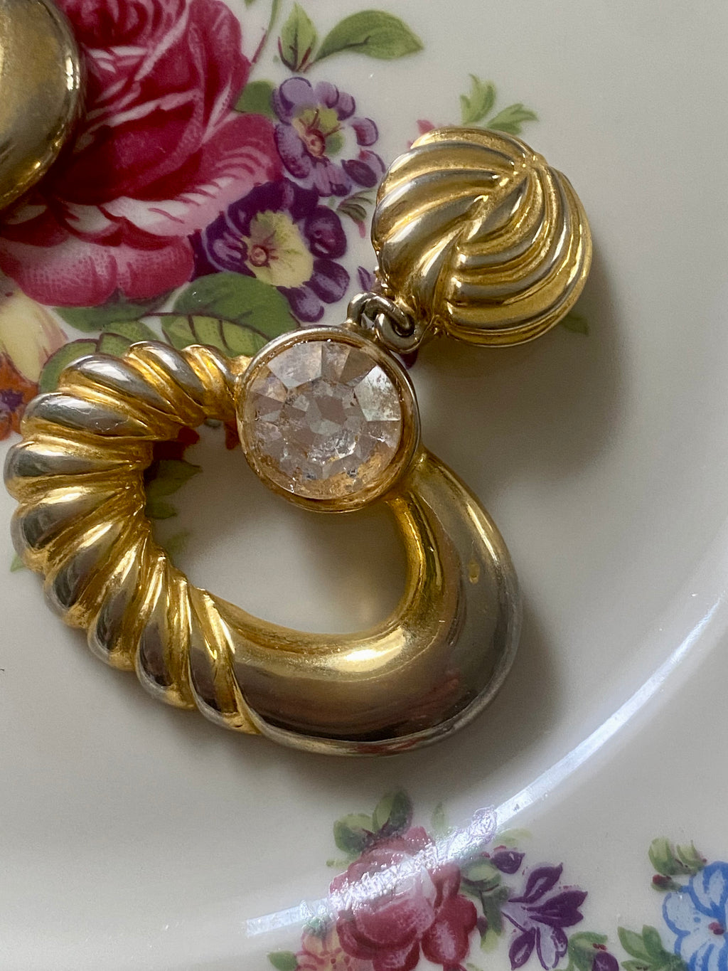 Luce orecchini pendenti maxi