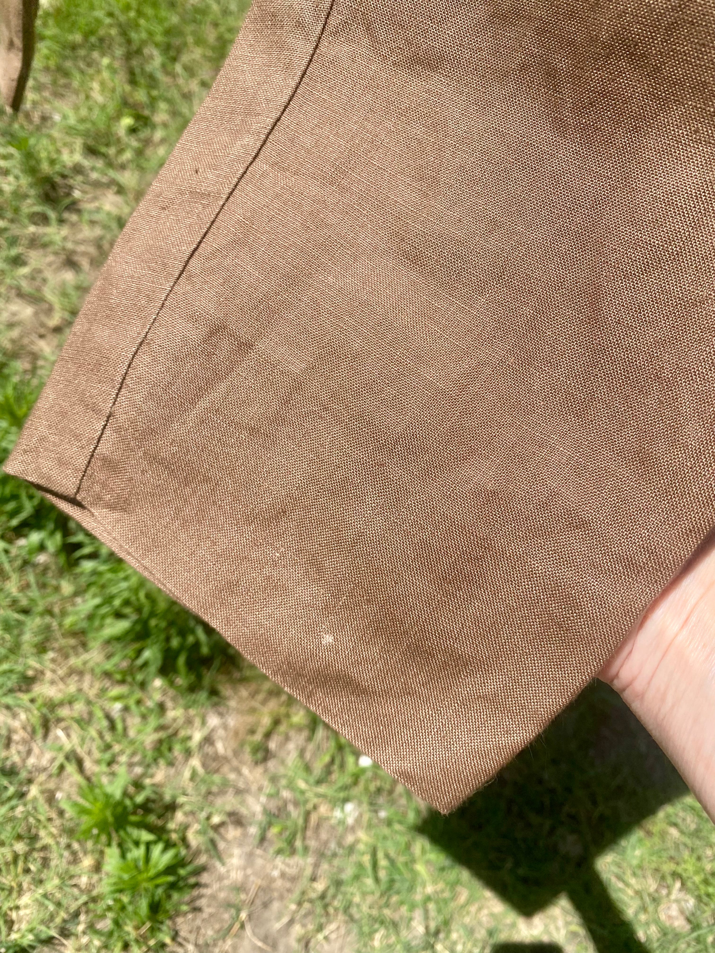 Terra pantaloni in lino