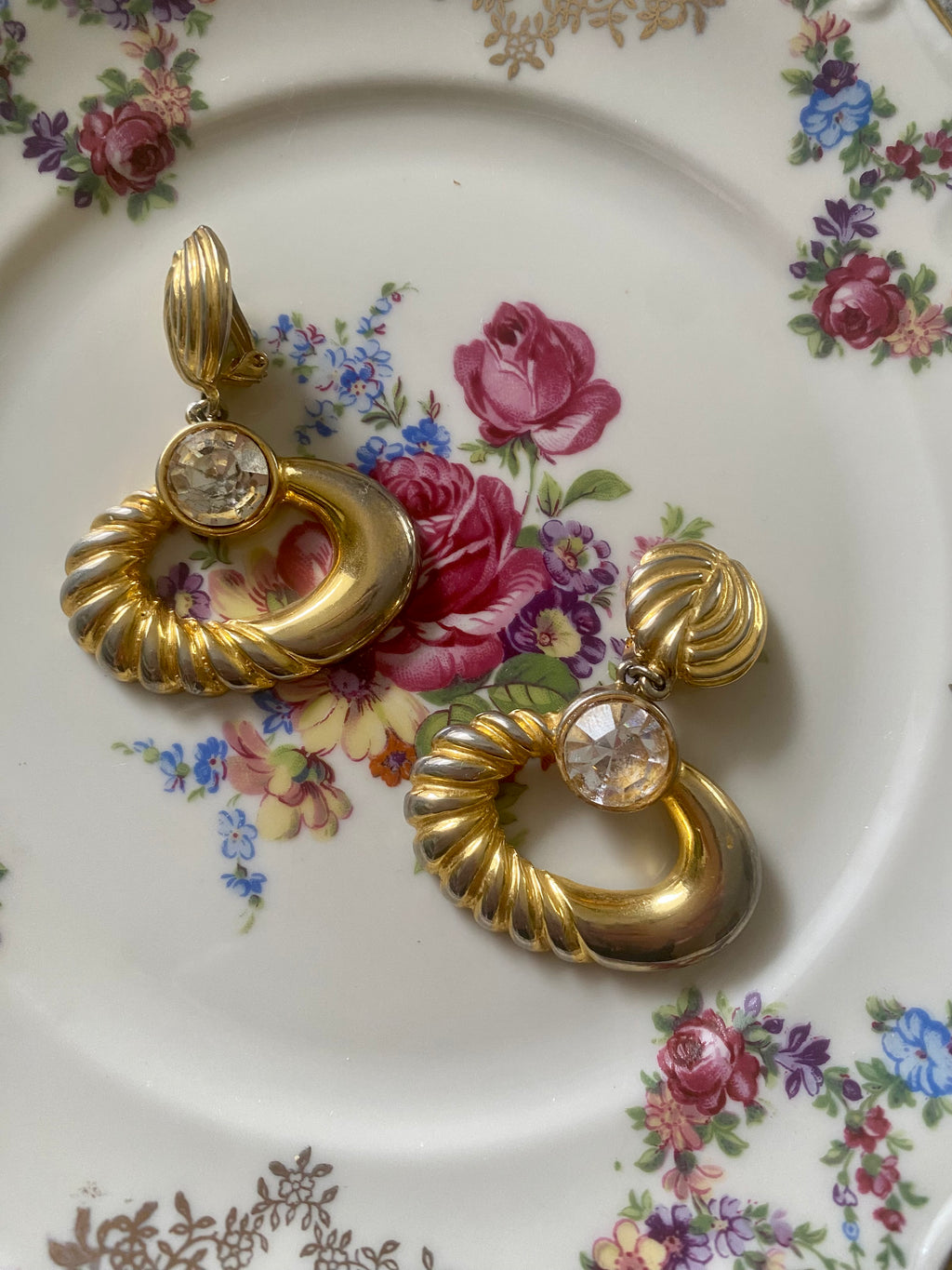 Luce orecchini pendenti maxi
