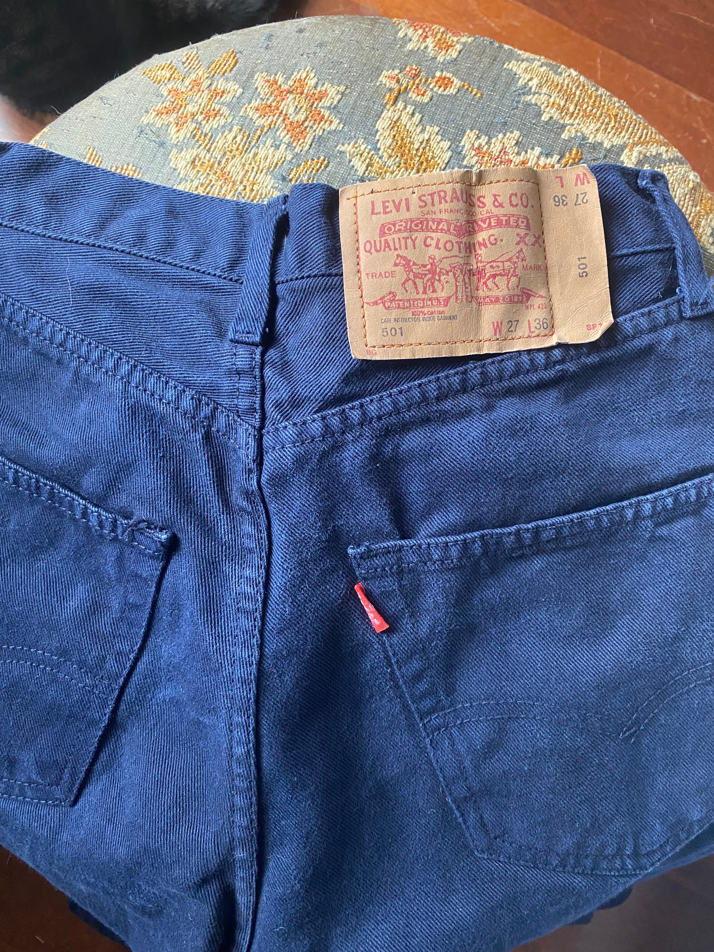Levi’s 501 blu notte