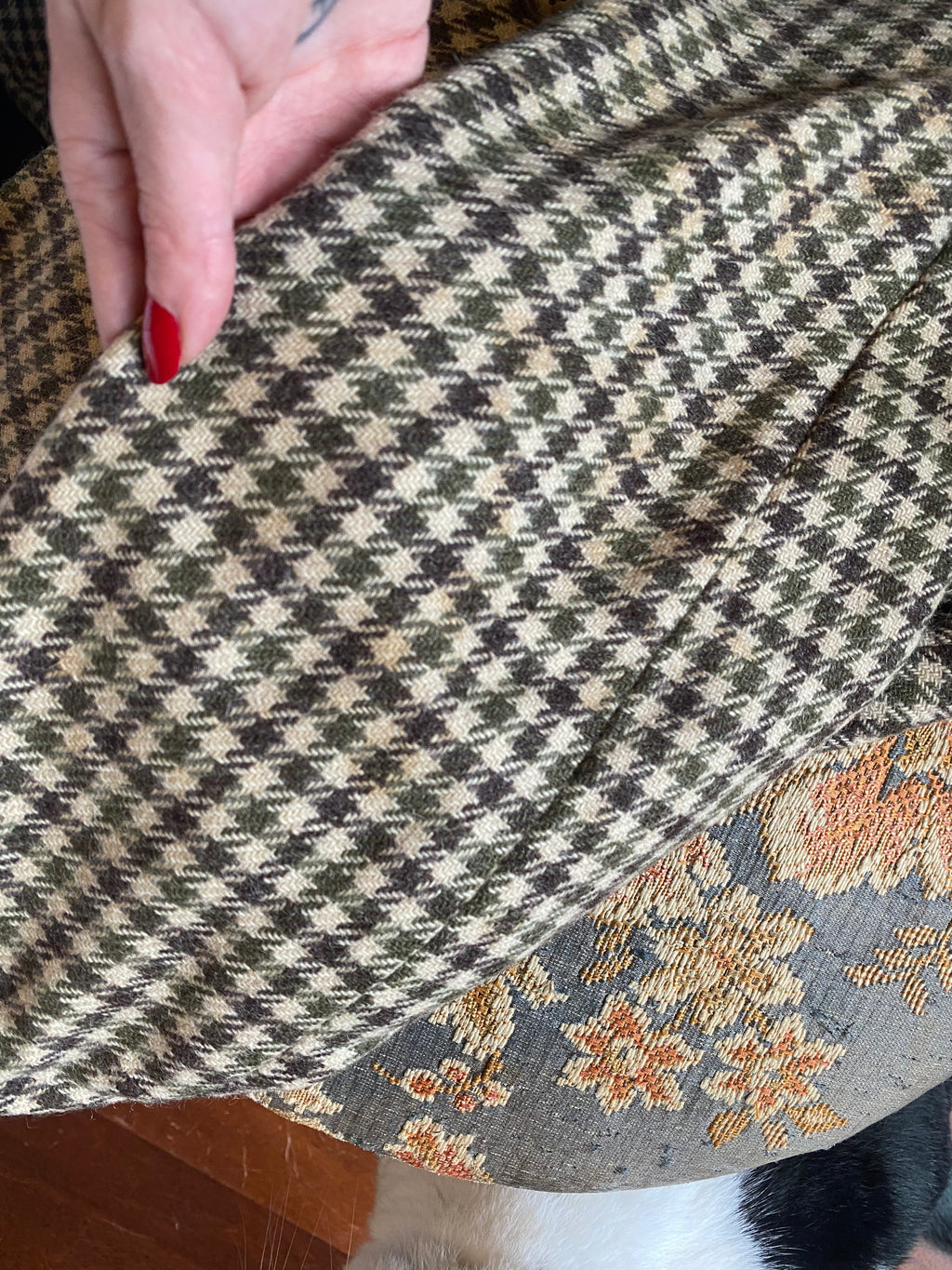Blazer Vichy boxy