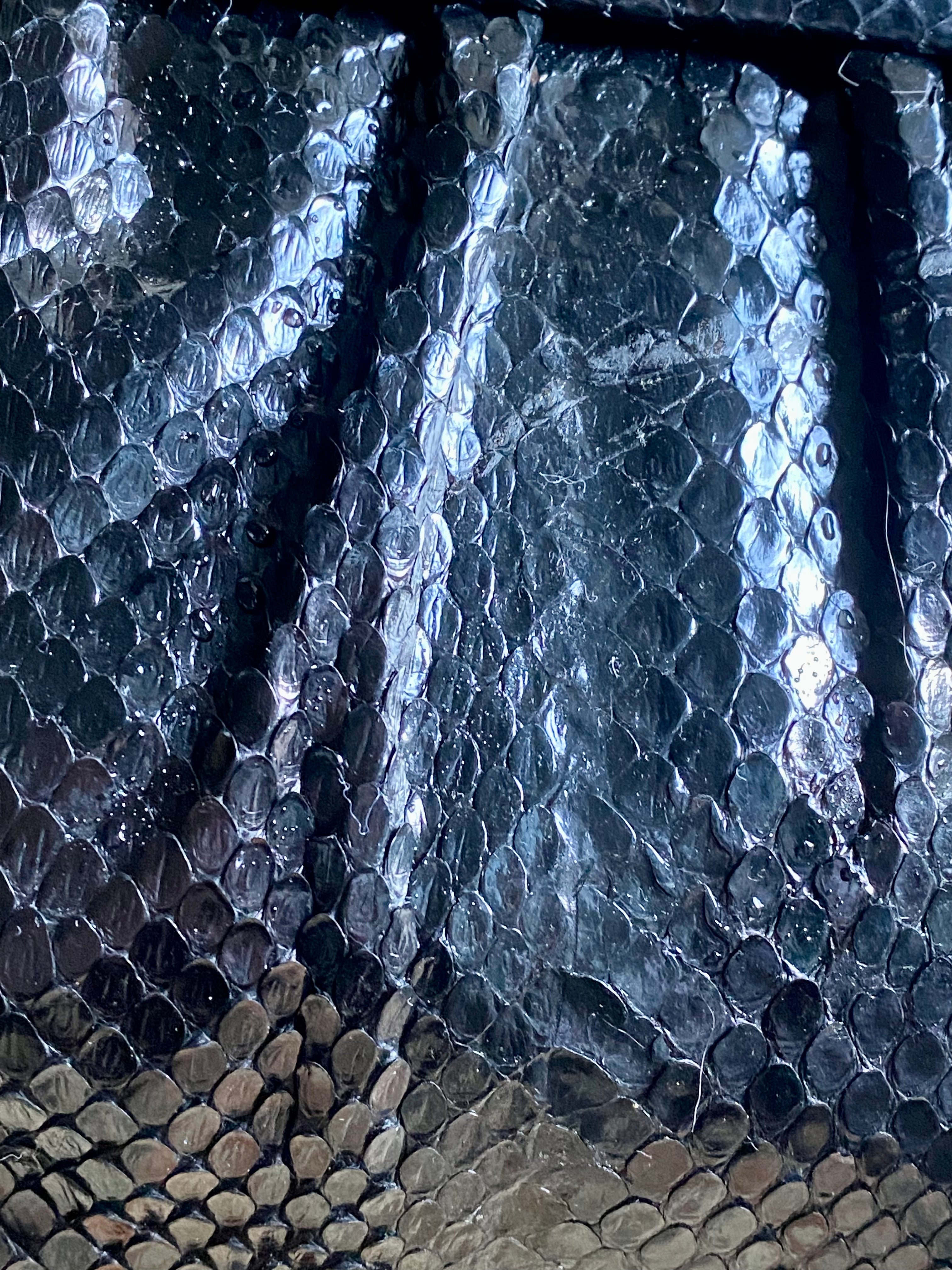 Mini borsetta a mano coccodrillo