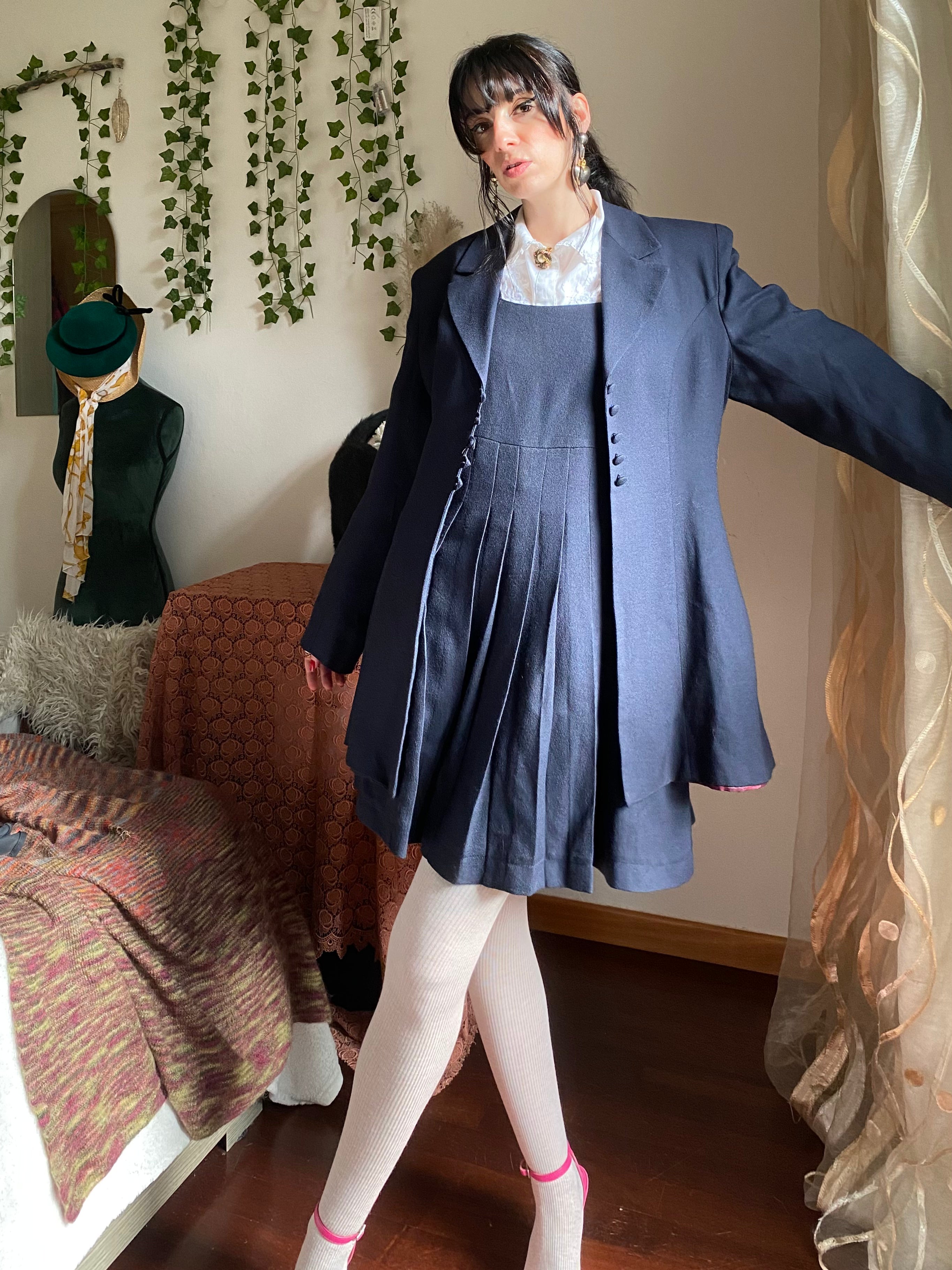 Completo blazer e abito