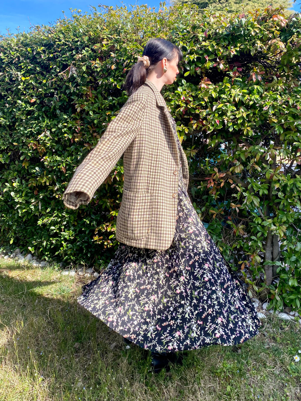 Blazer Vichy boxy