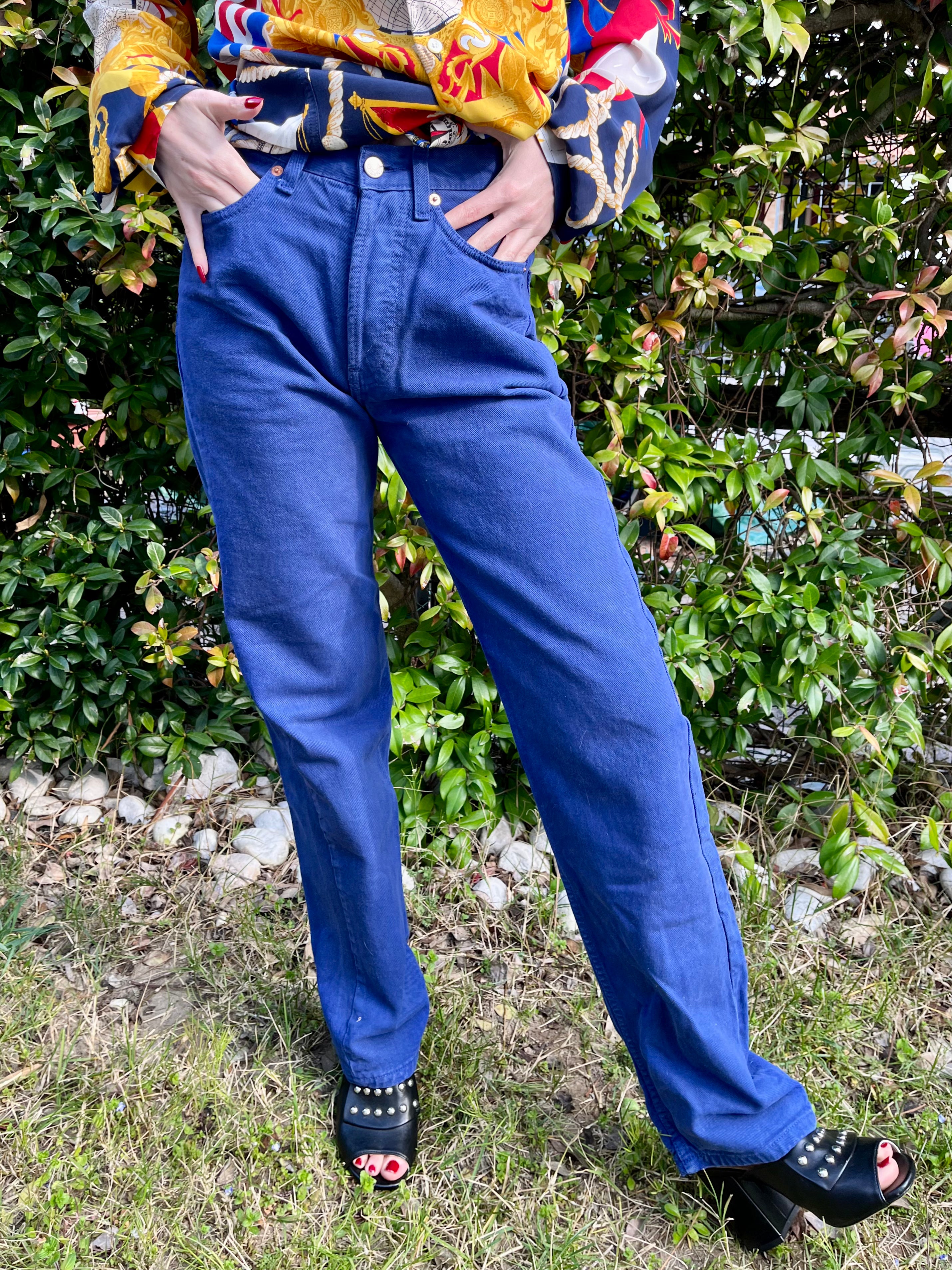 Levi’s 501 blu elettrico