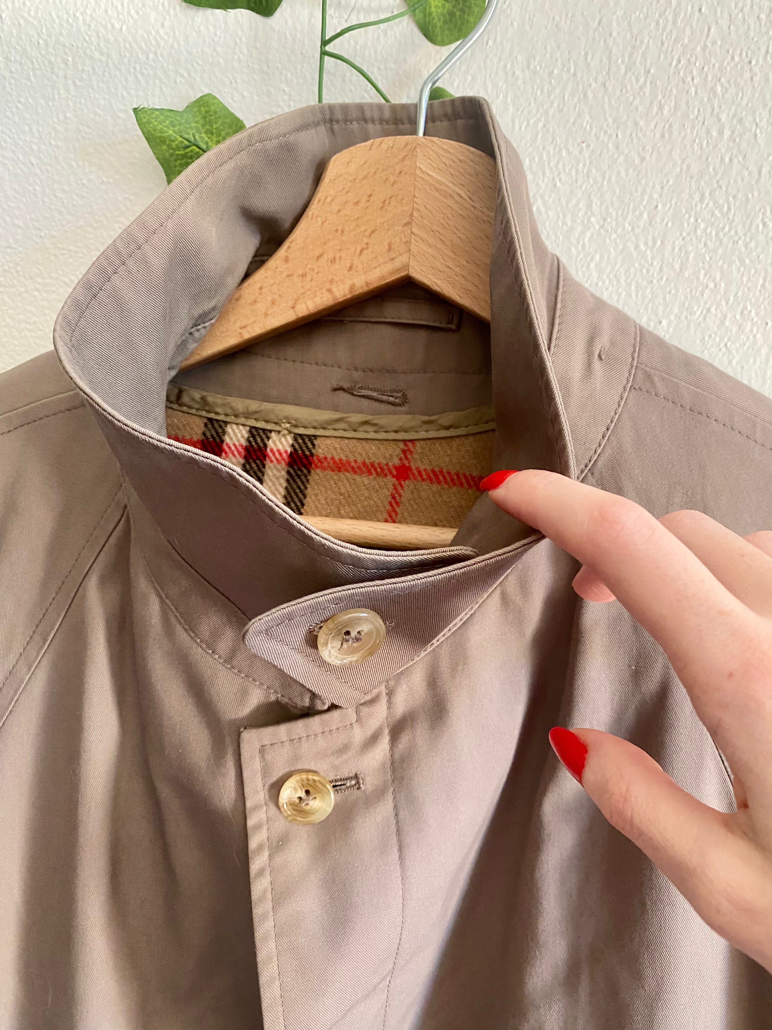 Trench Tortora monopetto