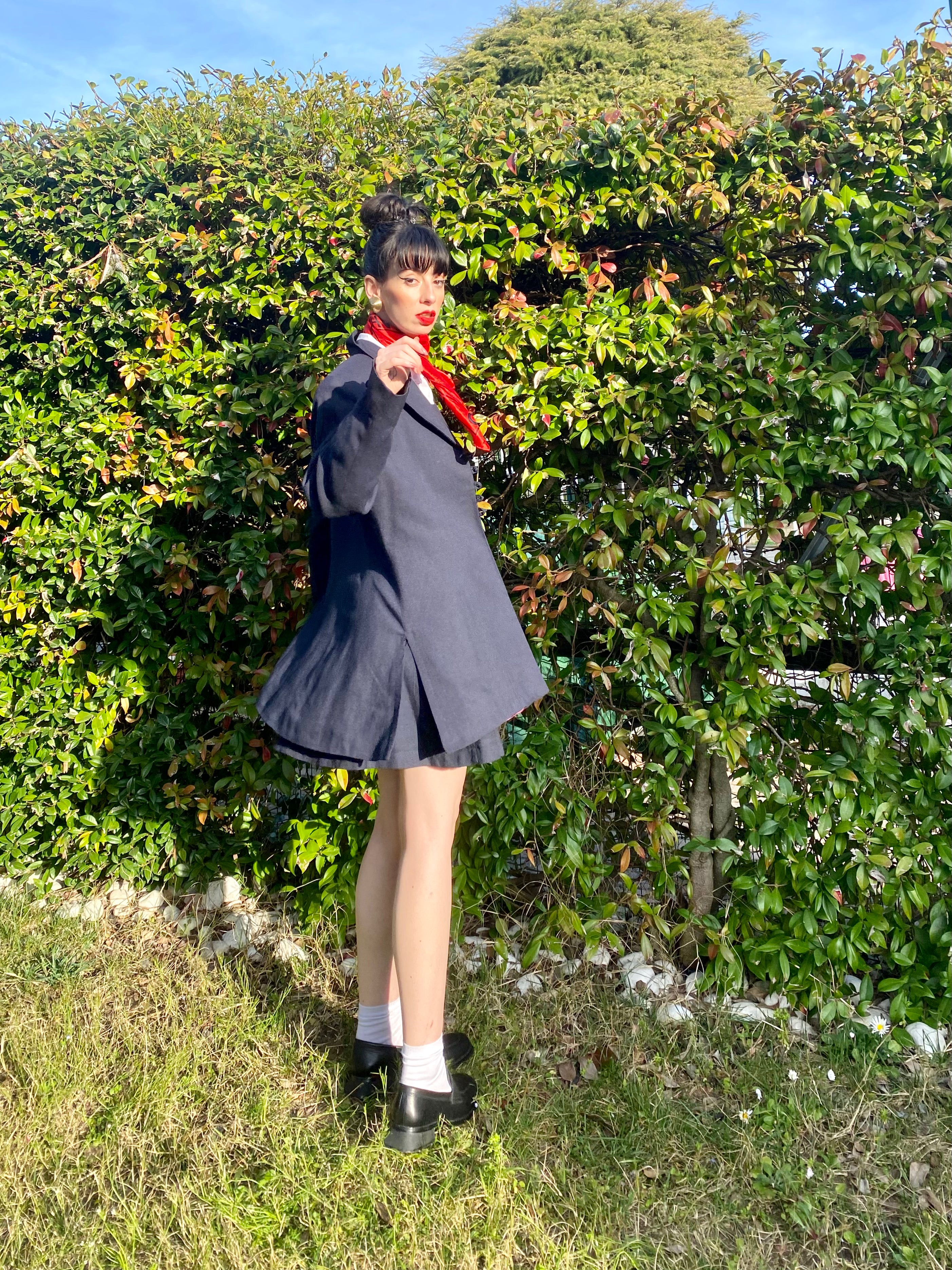 Completo blazer e abito