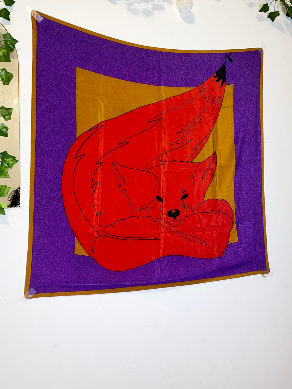 Krizia foulard foxy