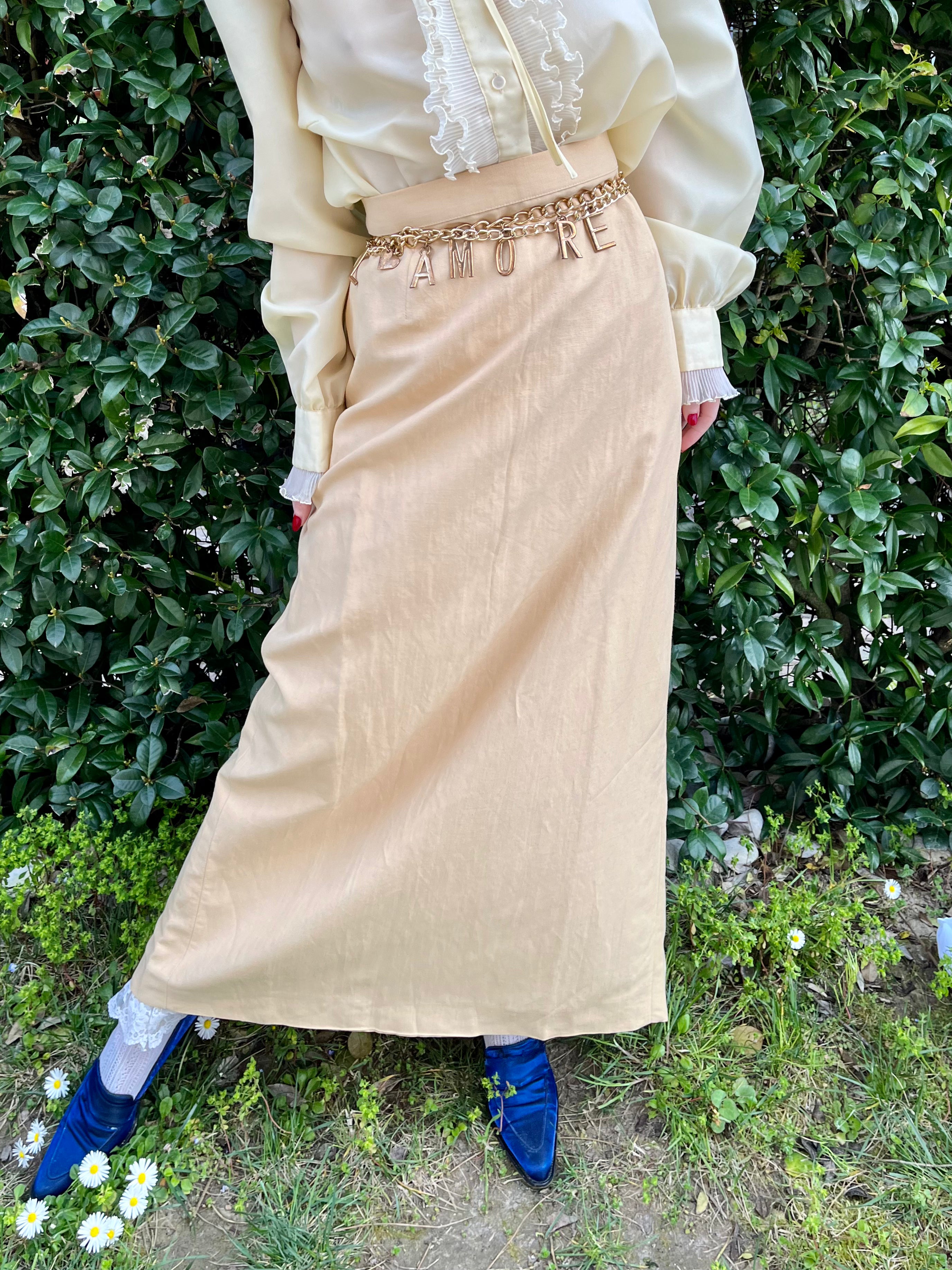 Gonna midi a matita Gianfranco Ferrè