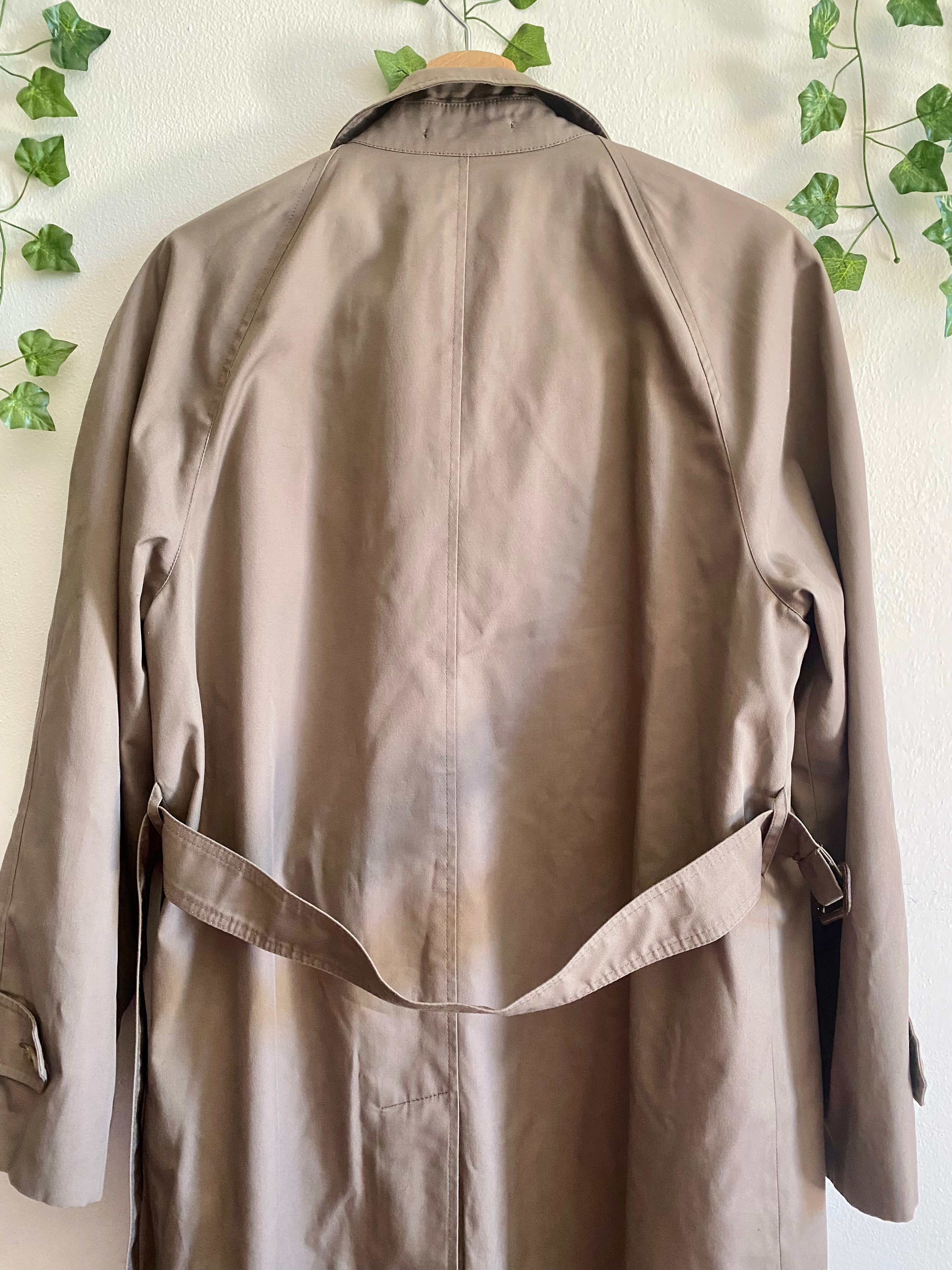 Trench Tortora monopetto