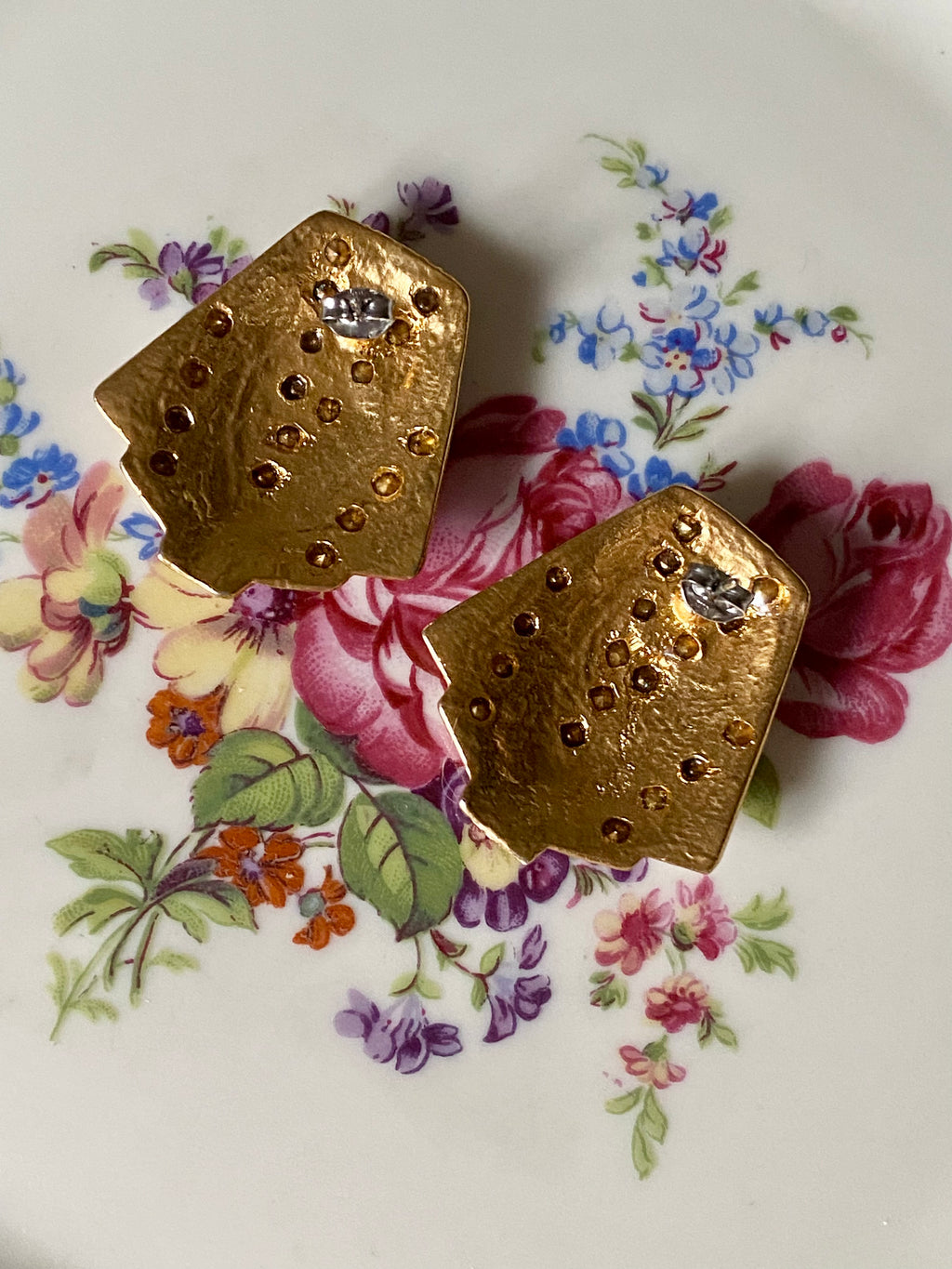 Orecchini anni ‘60 con strass