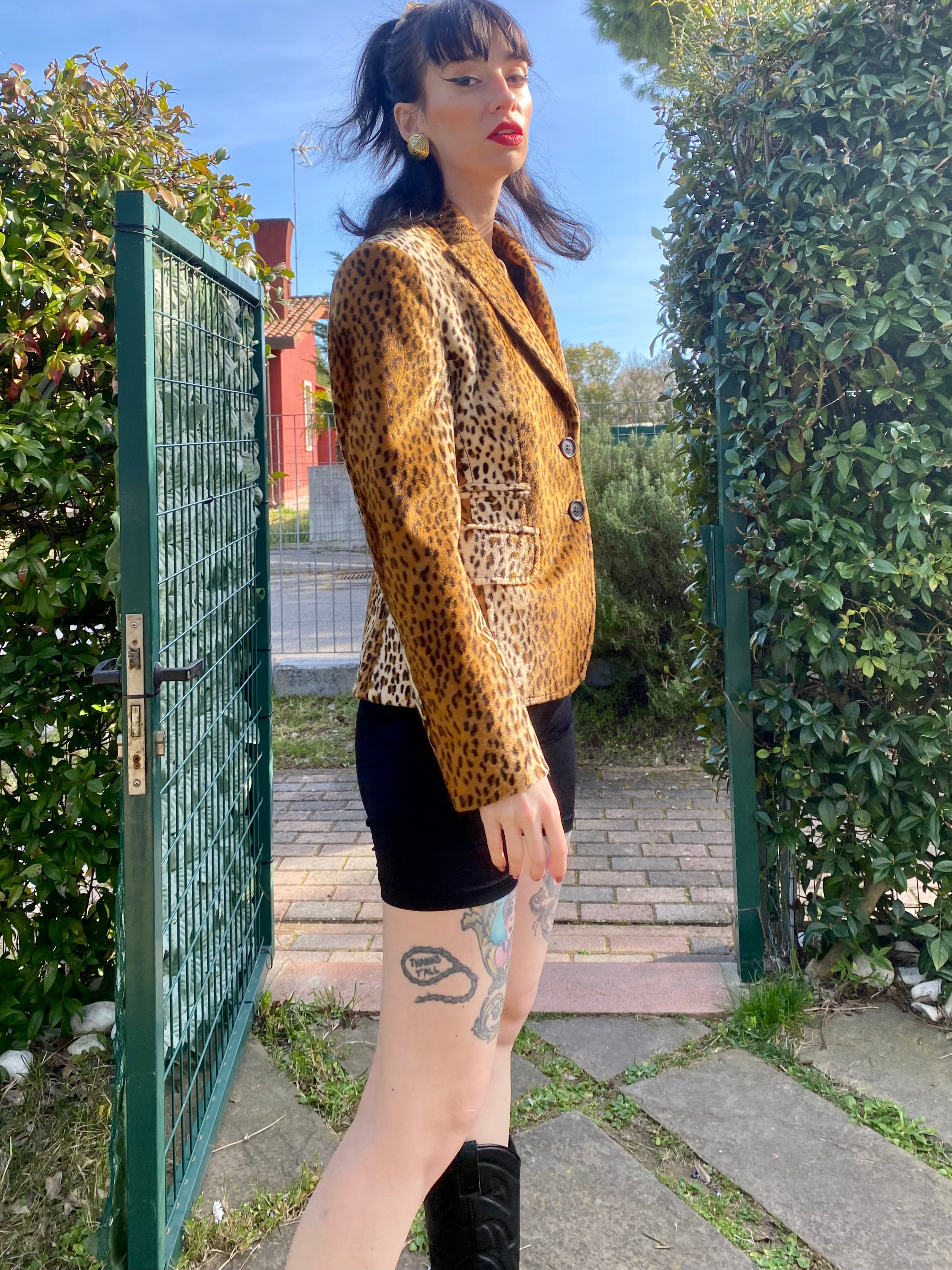 Blazer animalier The Nanny style