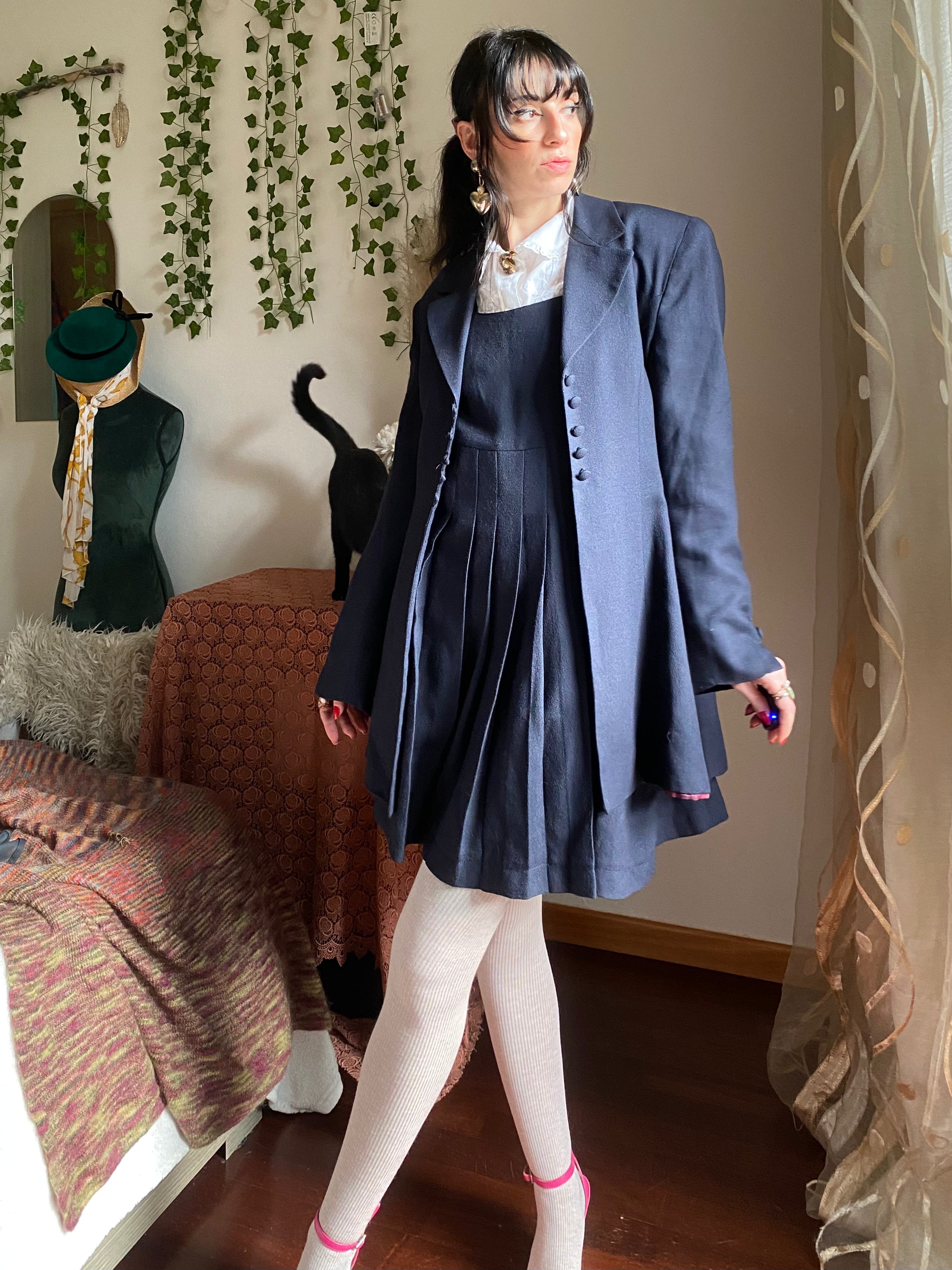 Completo blazer e abito