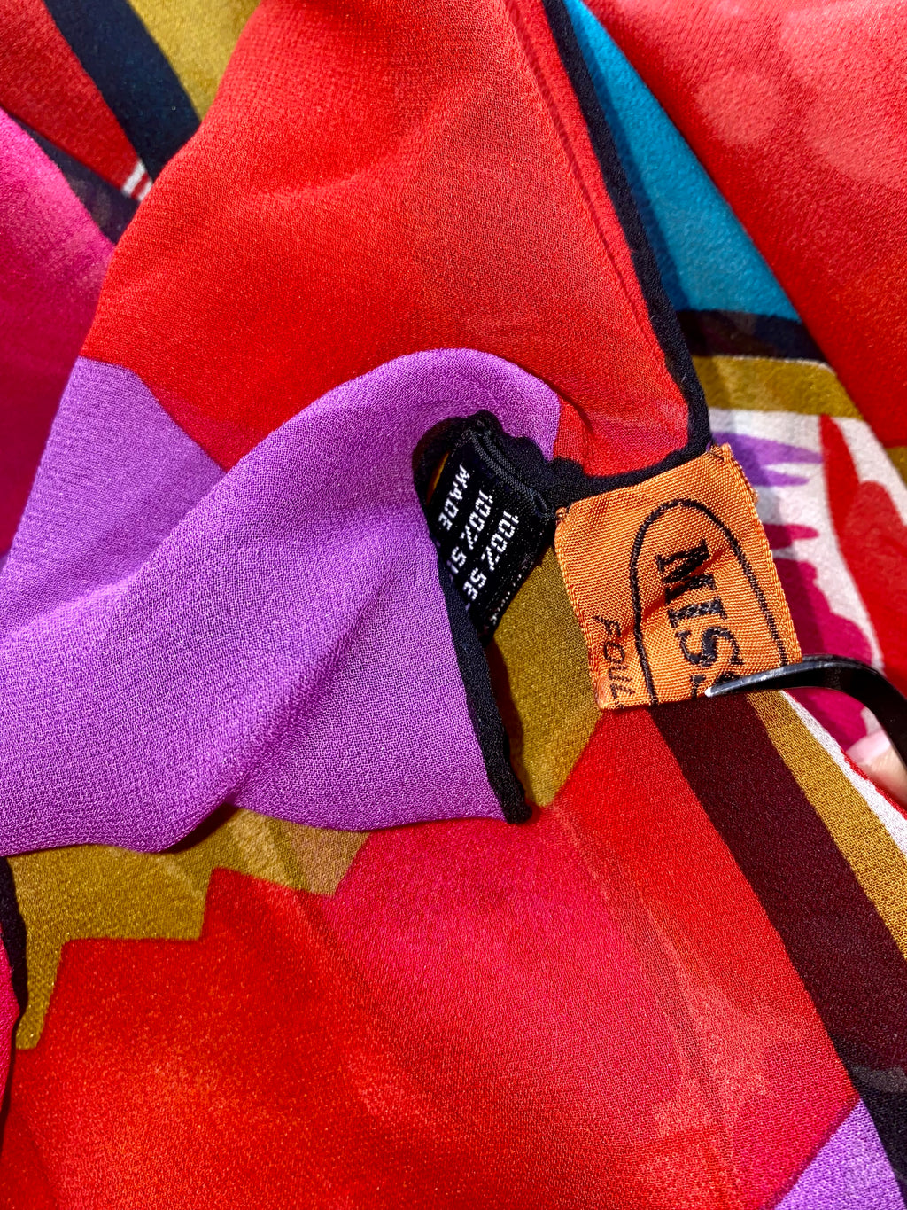 Maxi Foulard Missoni astratto