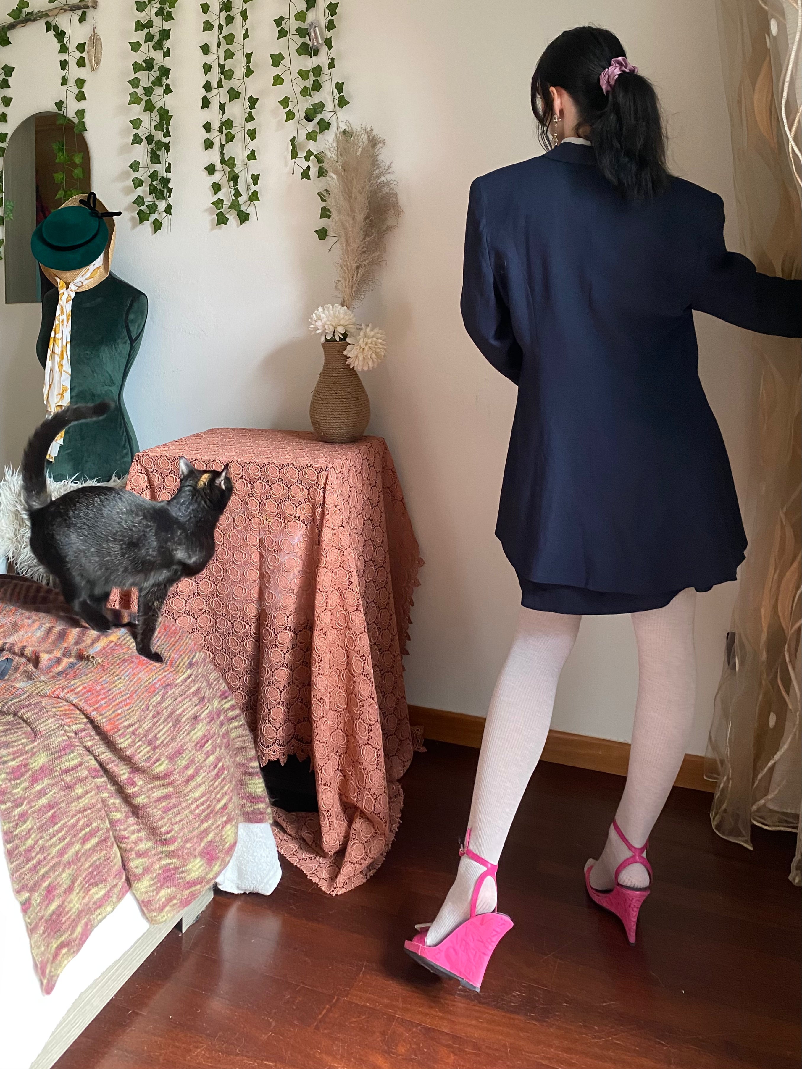 Completo blazer e abito