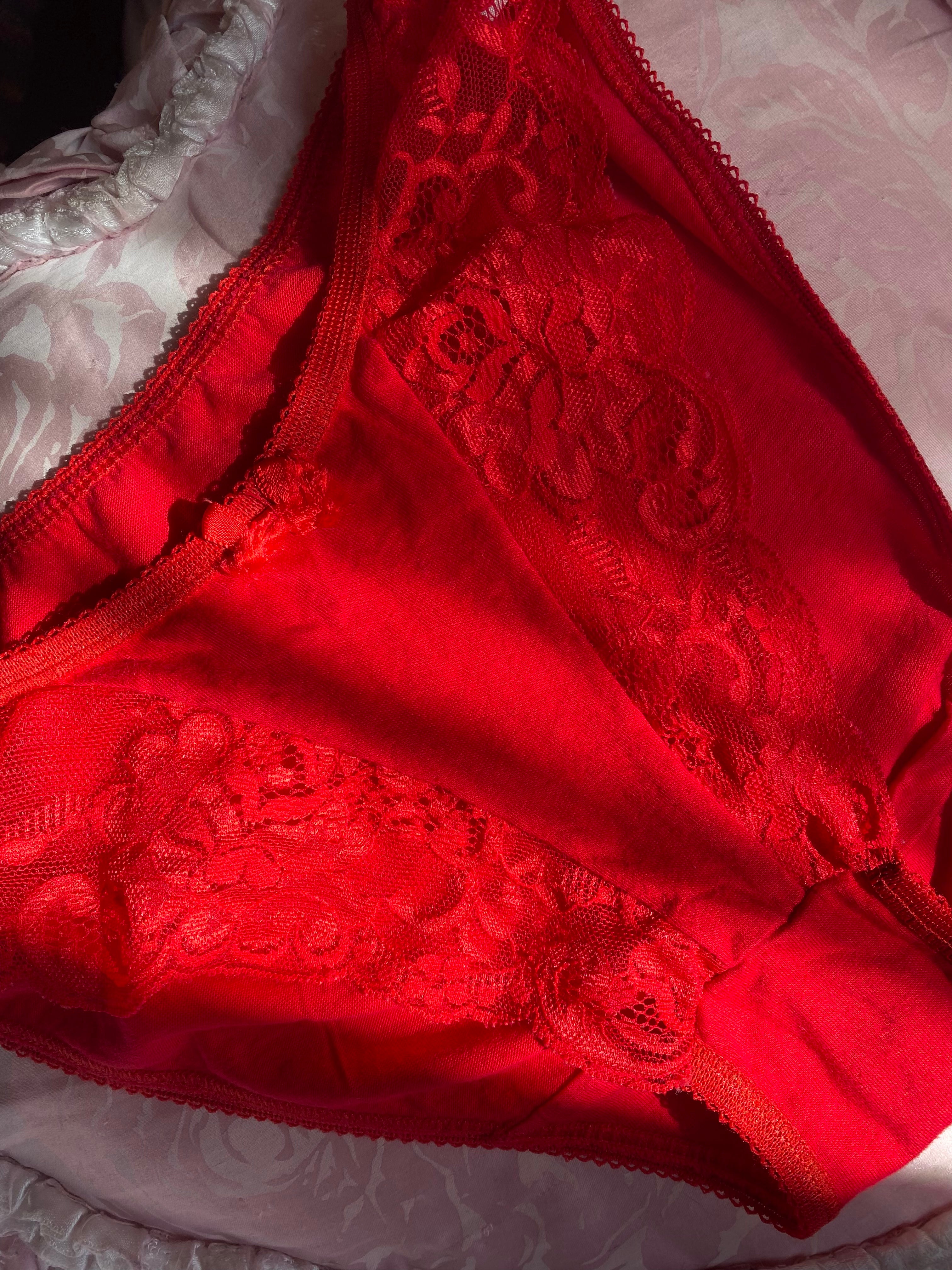 Mutandine slip con pizzo