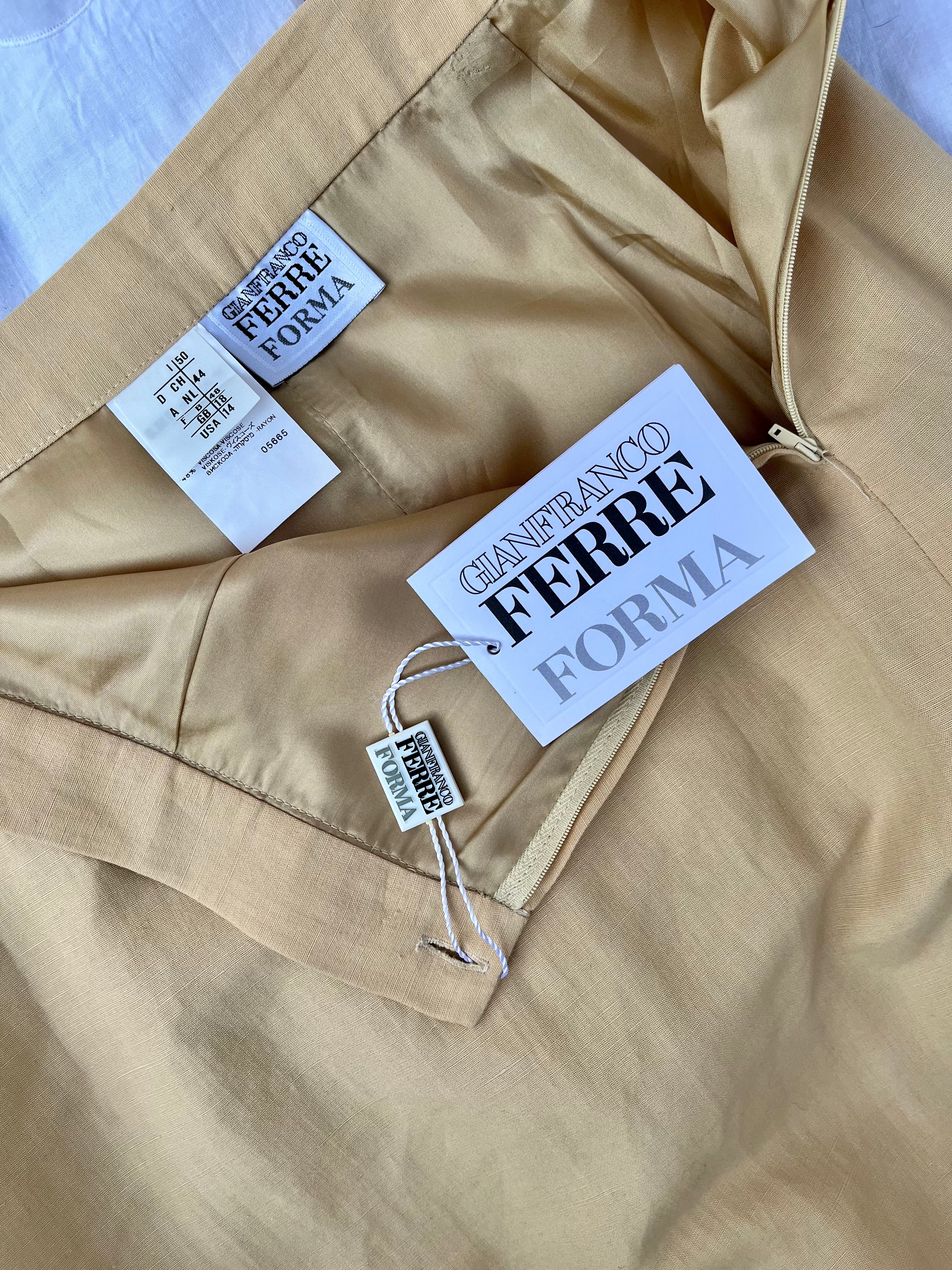 Gonna midi a matita Gianfranco Ferrè