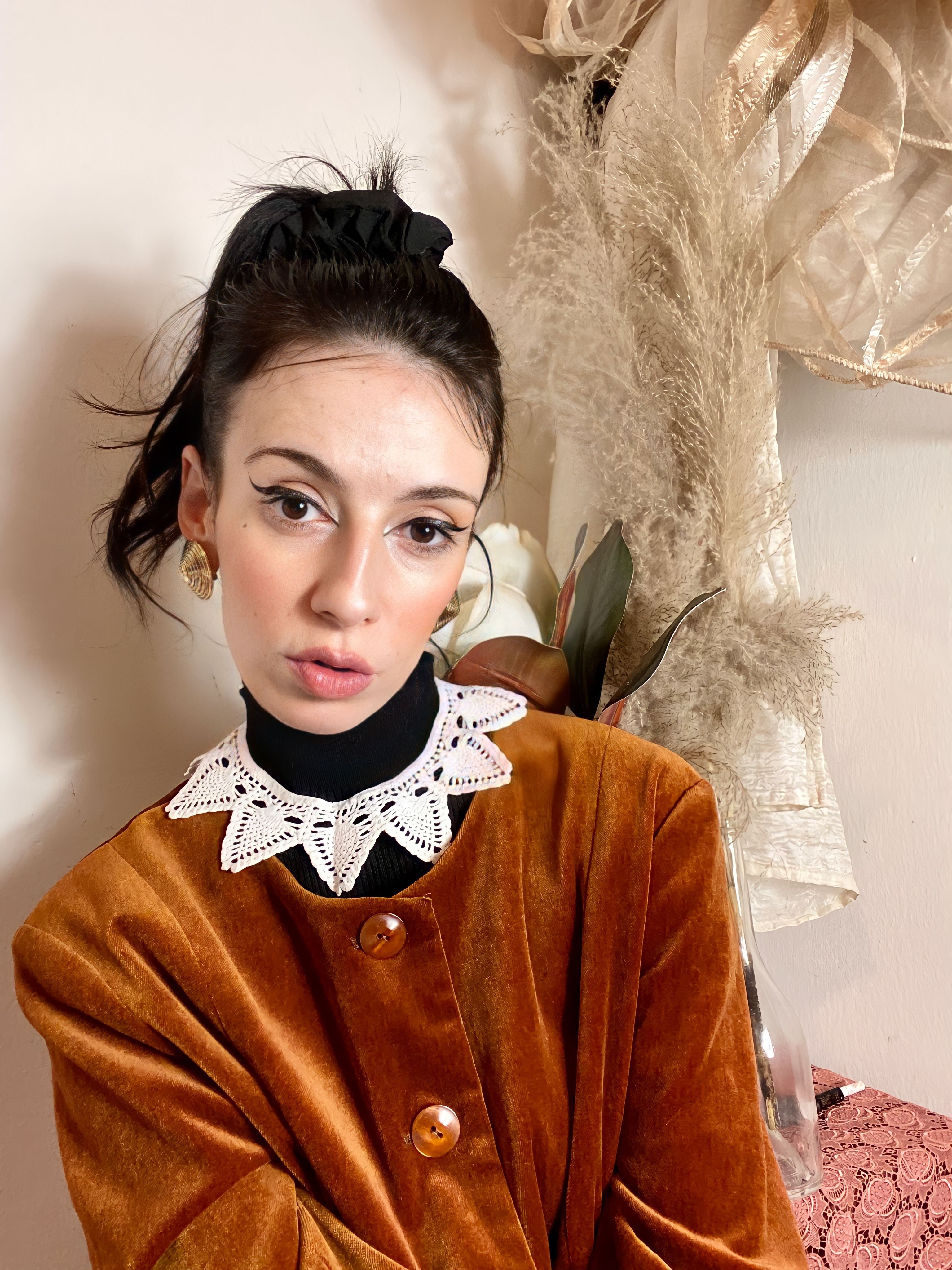 Colletto Chiacchierino a uncinetto