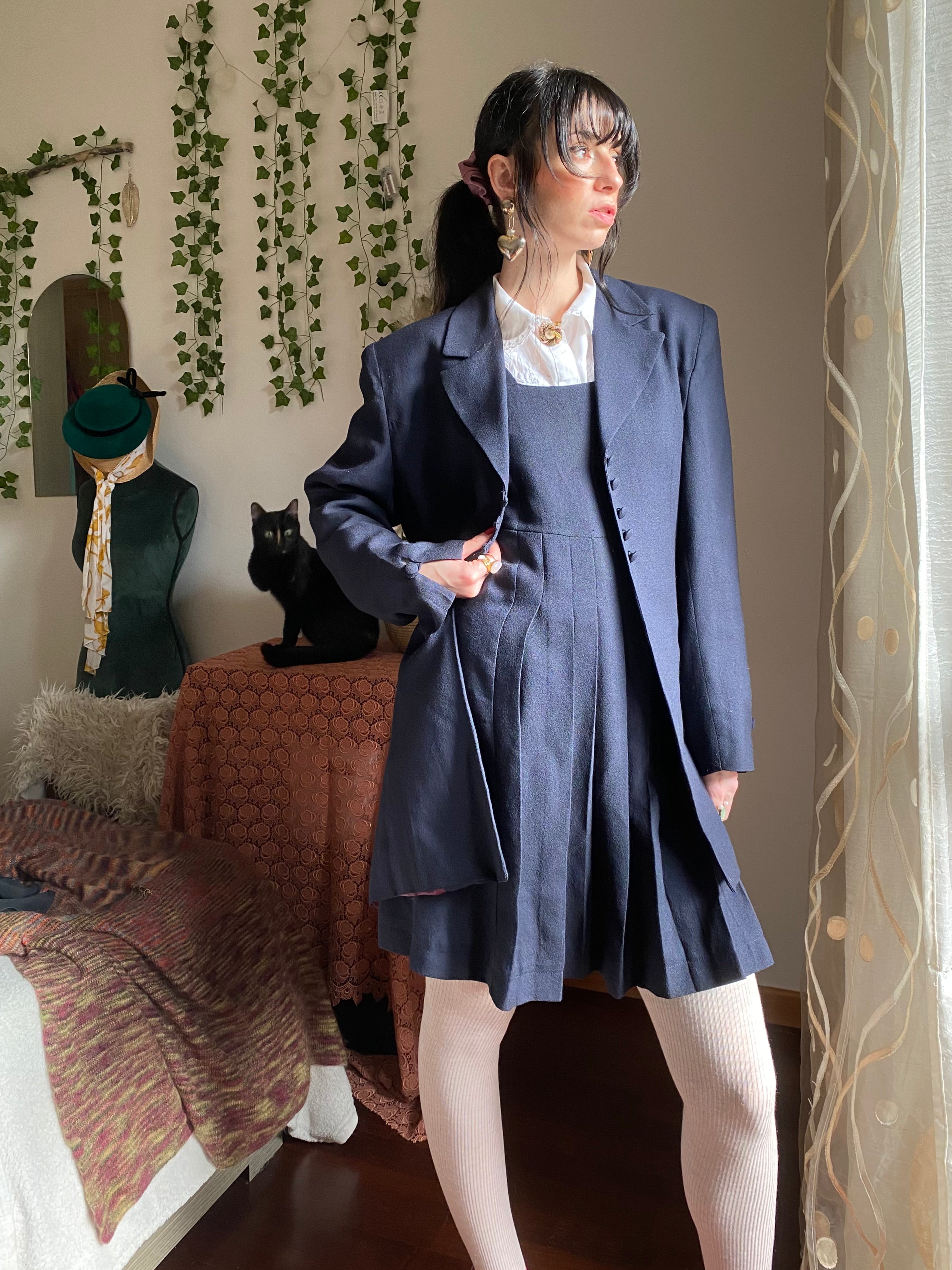 Completo blazer e abito