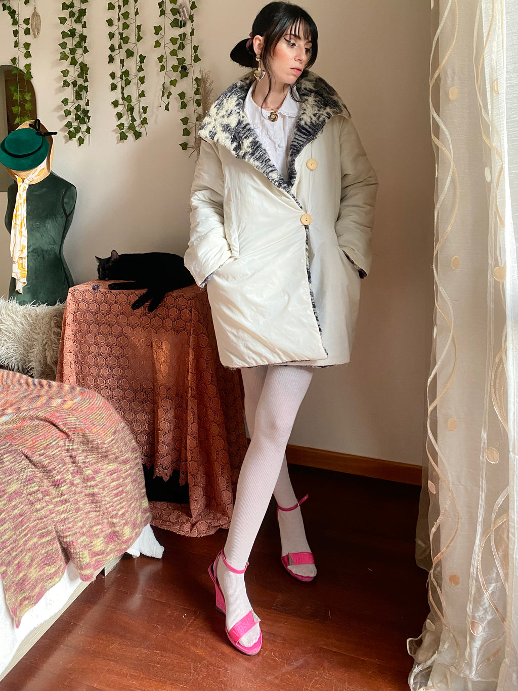 Capotto reversibile Missoni oversize