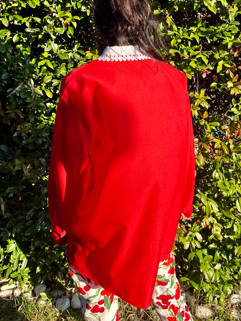 Camicia con jabot