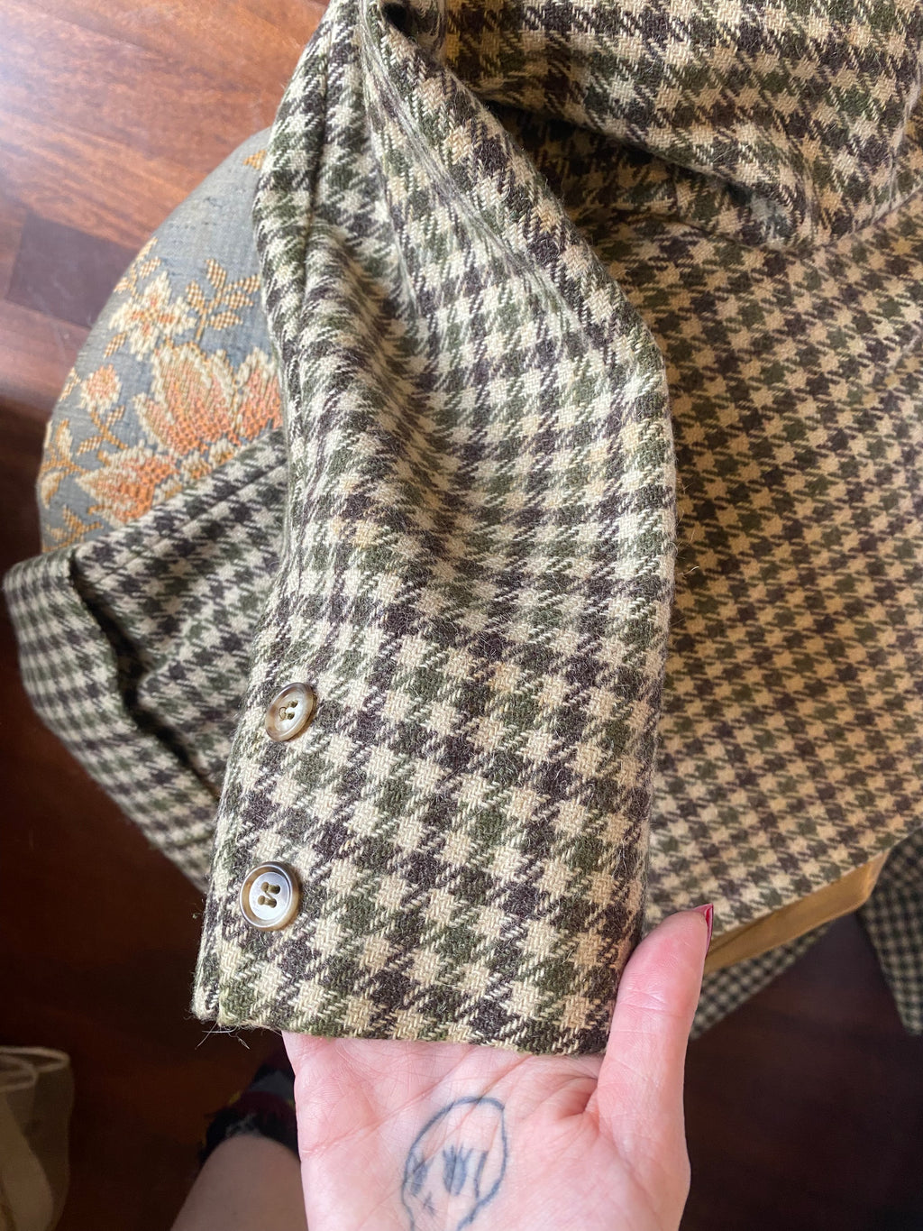 Blazer Vichy boxy