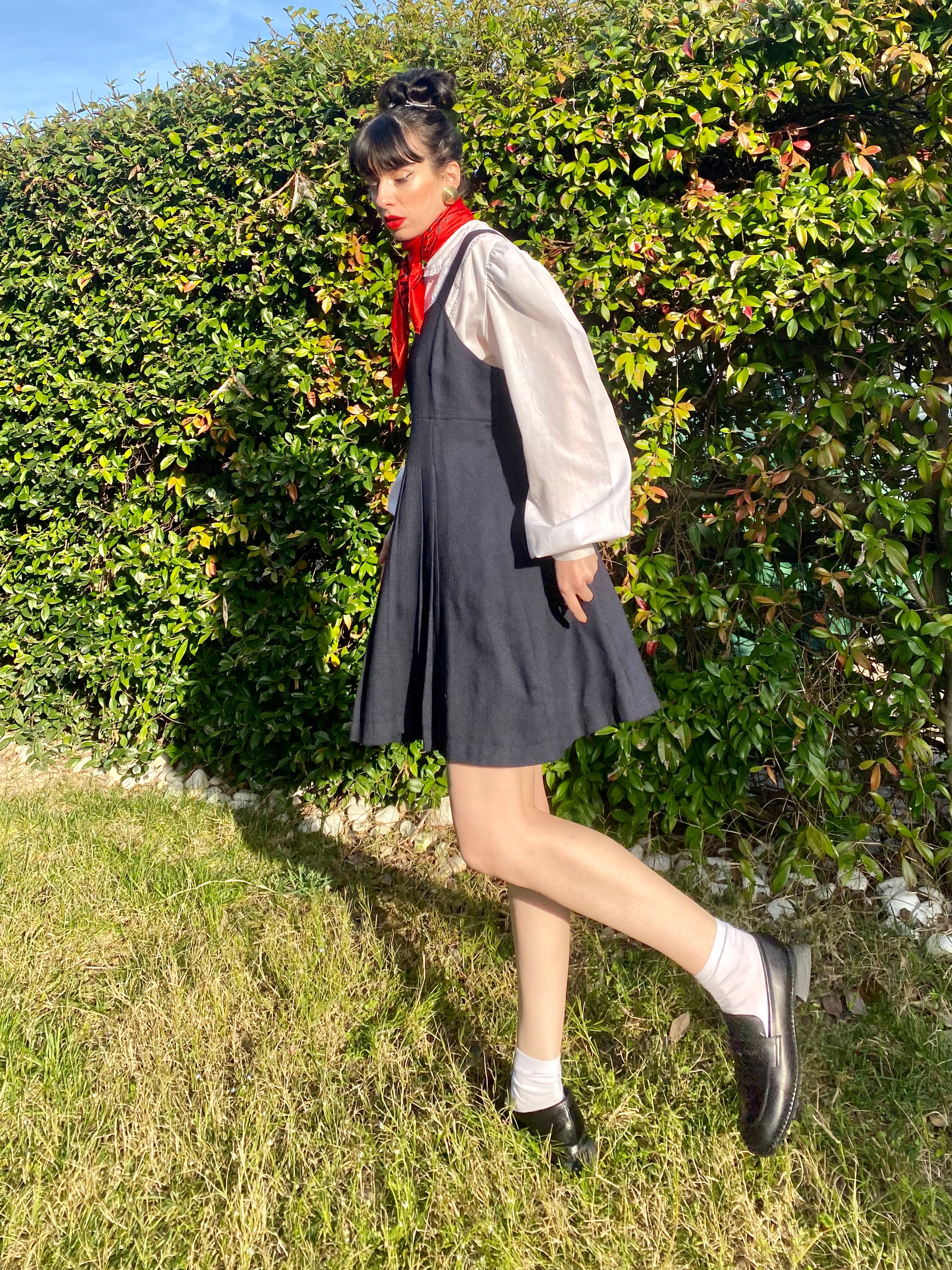 Completo blazer e abito