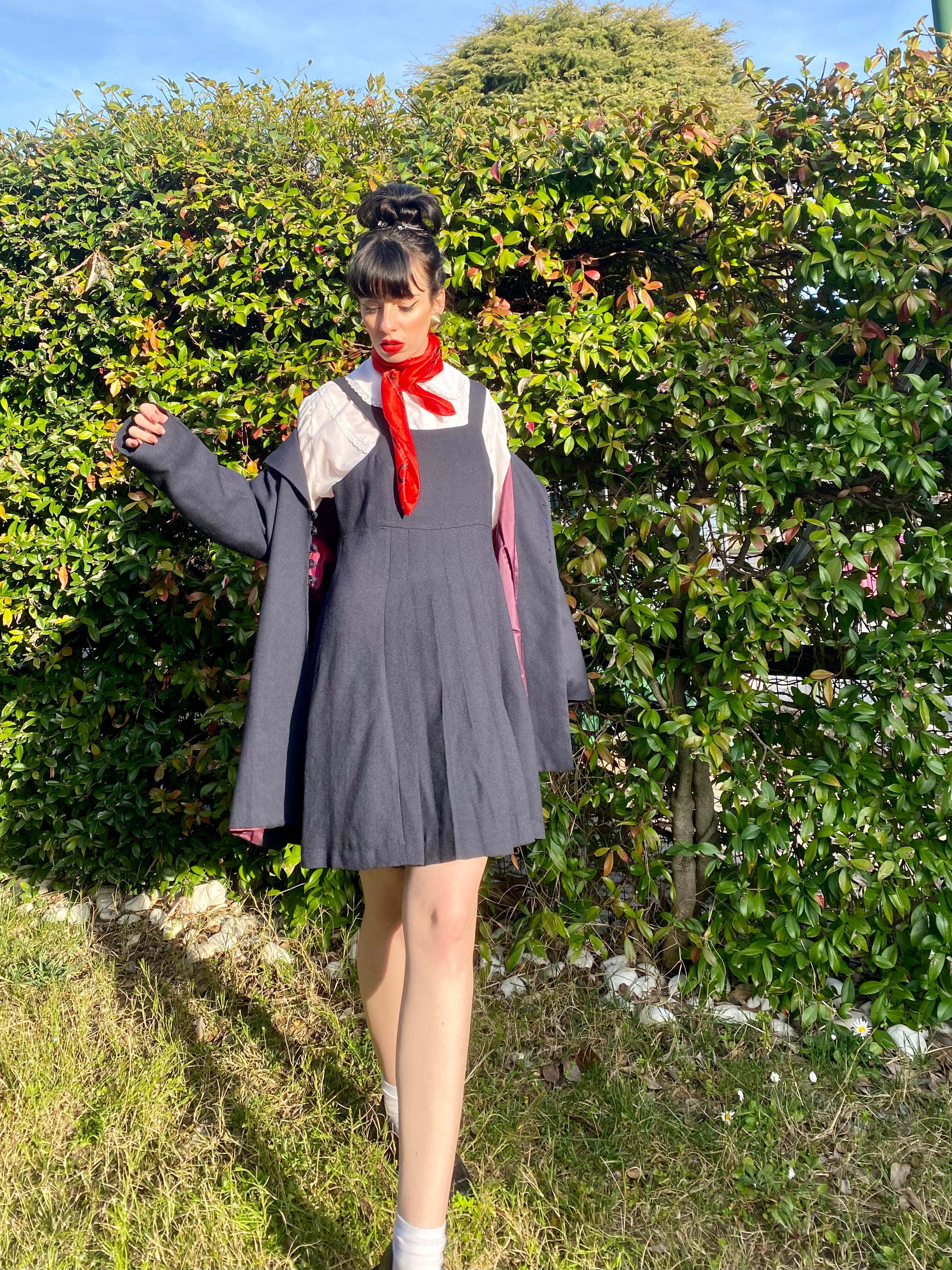 Completo blazer e abito