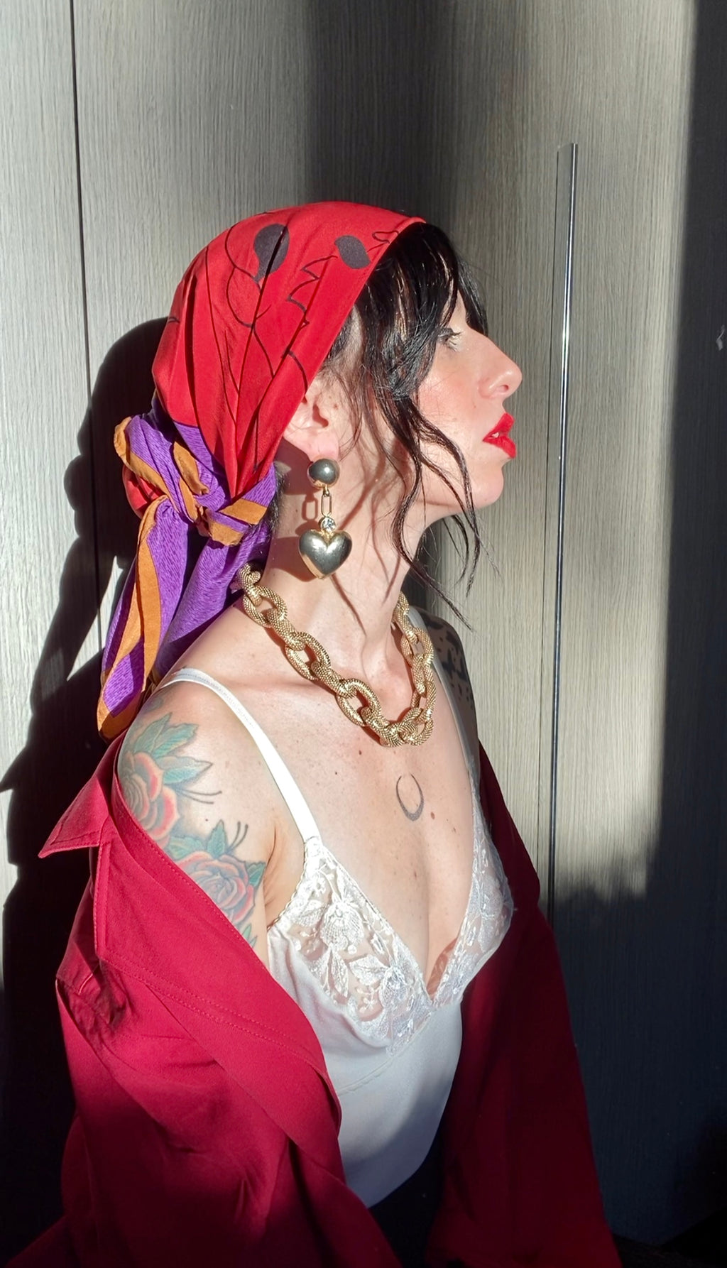 Krizia foulard foxy