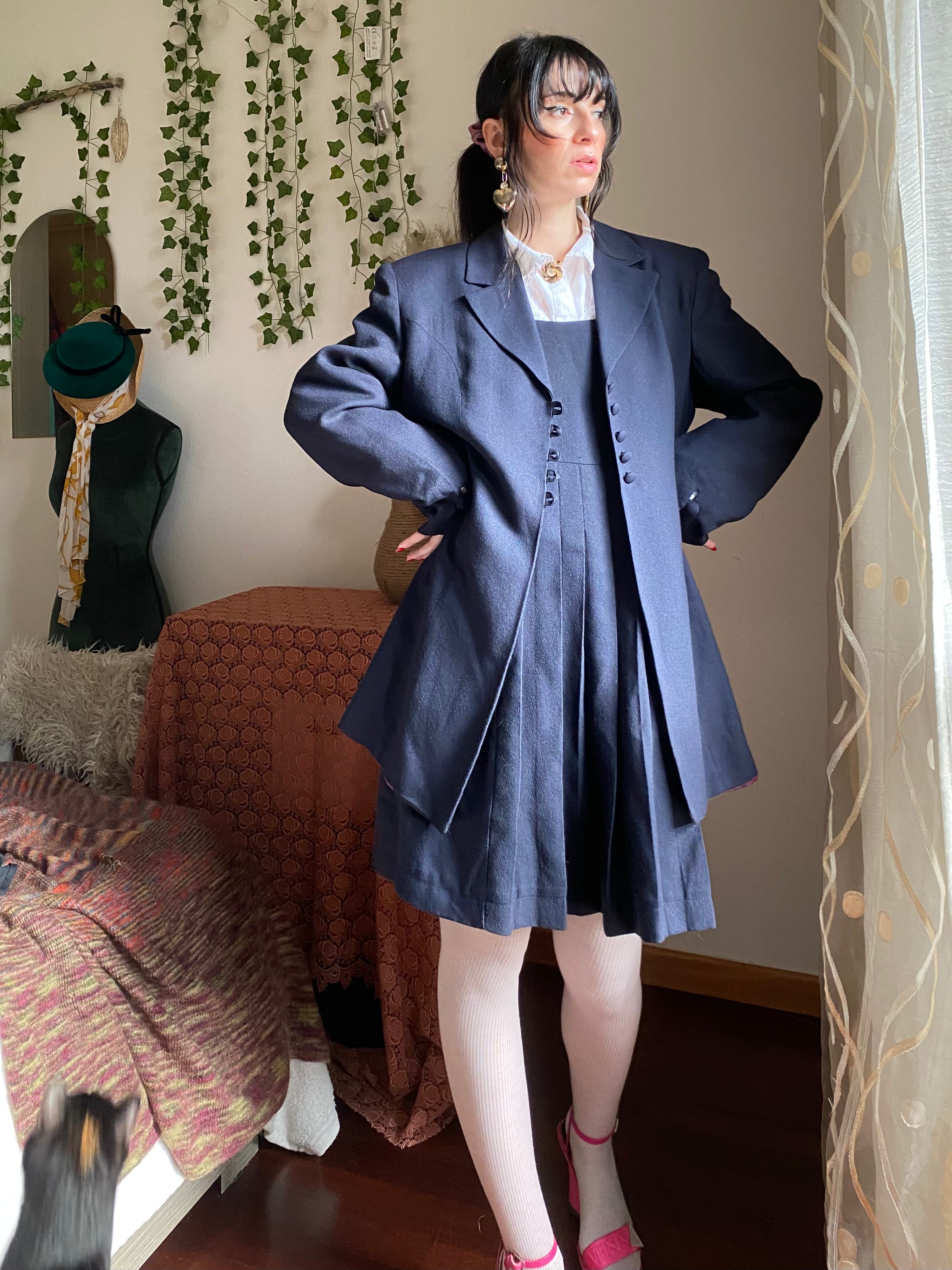 Completo blazer e abito