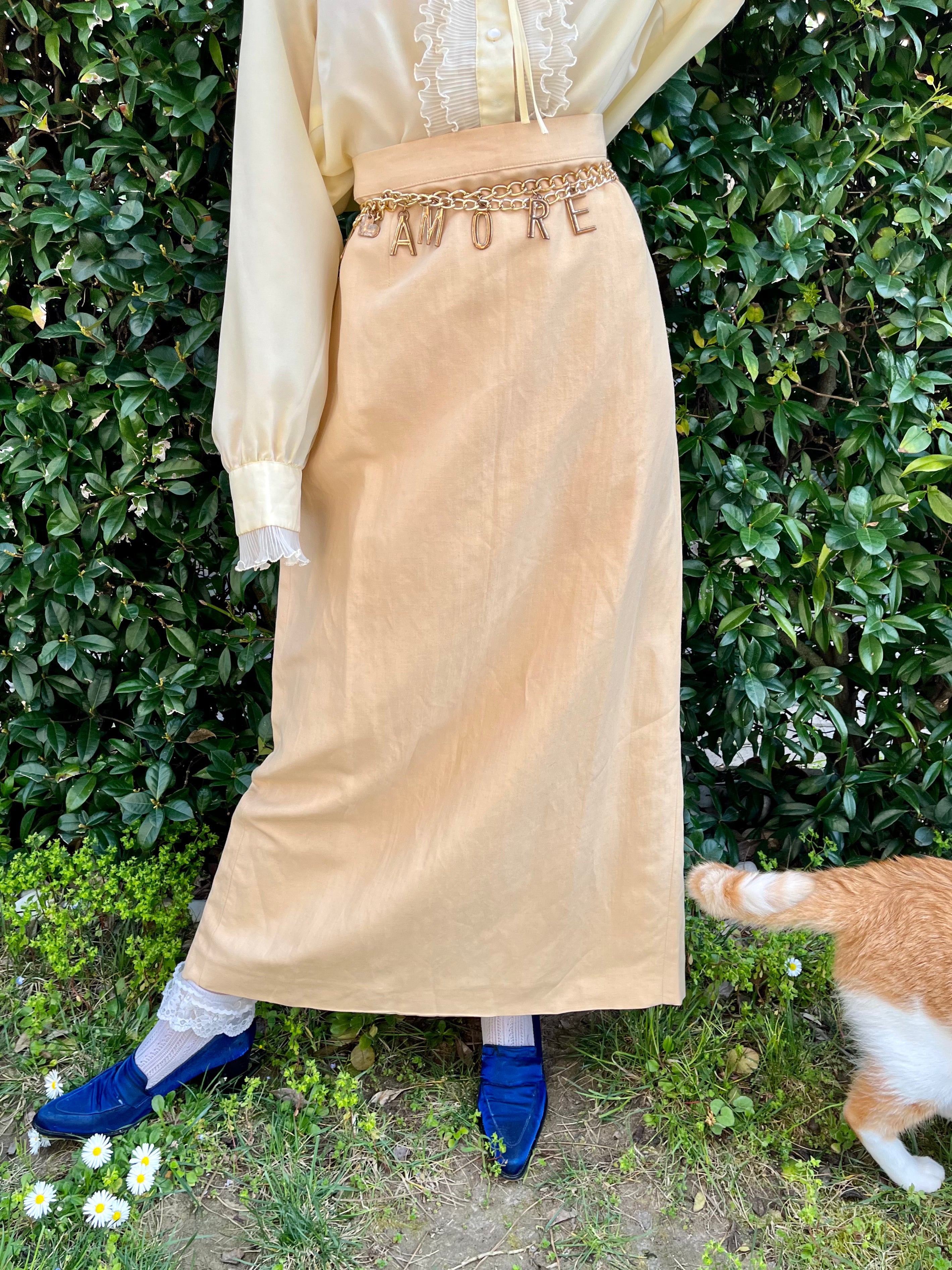 Gonna midi a matita Gianfranco Ferrè