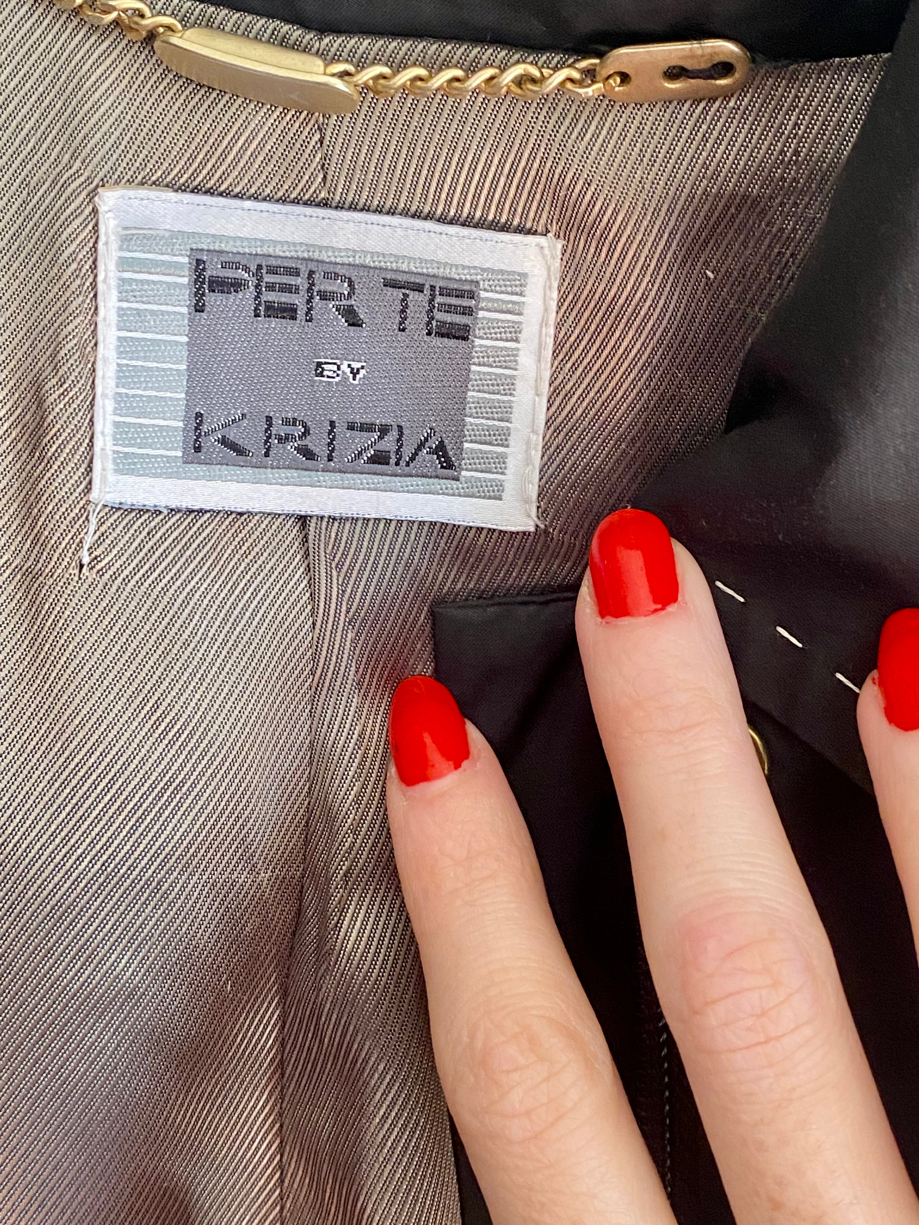 Krizia giacca impermeabile