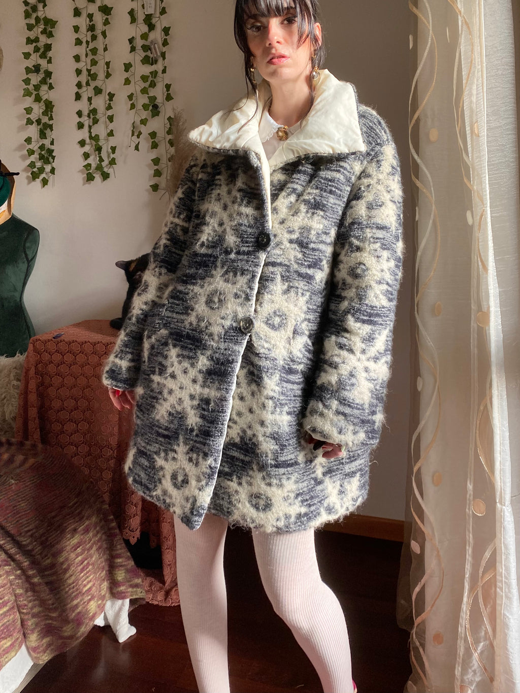 Capotto reversibile Missoni oversize