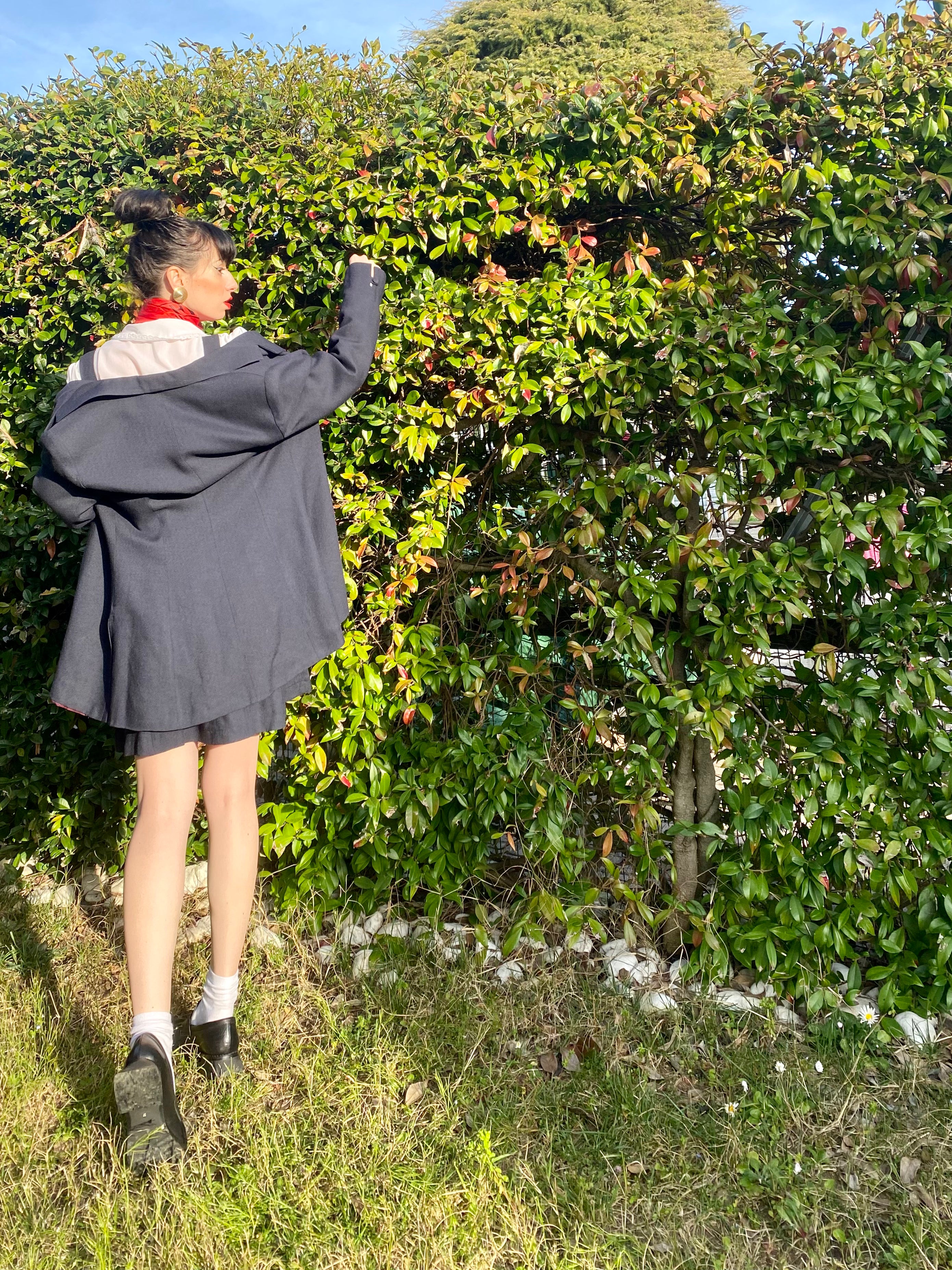 Completo blazer e abito